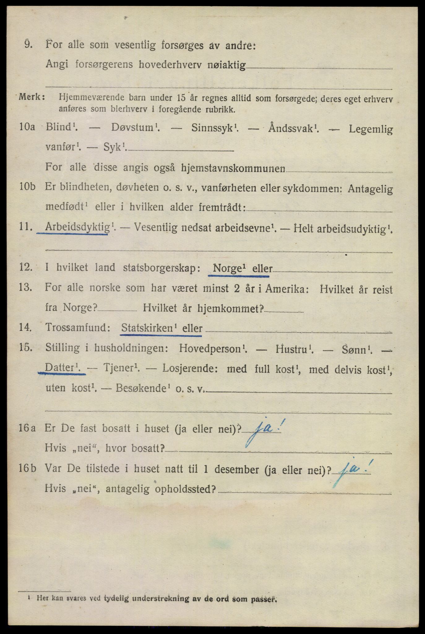 SAKO, 1920 census for Sandeherred, 1920, p. 4111