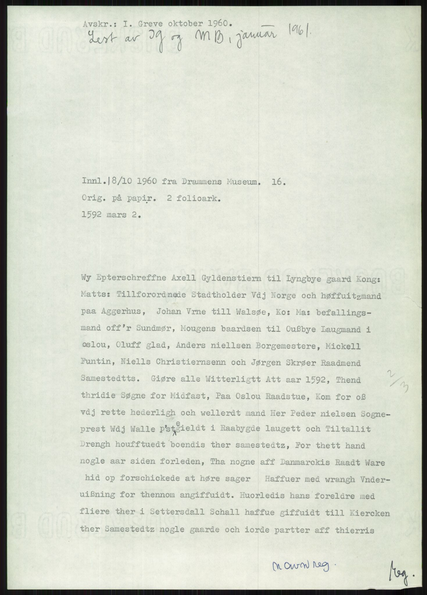 Samlinger til kildeutgivelse, Diplomavskriftsamlingen, AV/RA-EA-4053/H/Ha, p. 1636