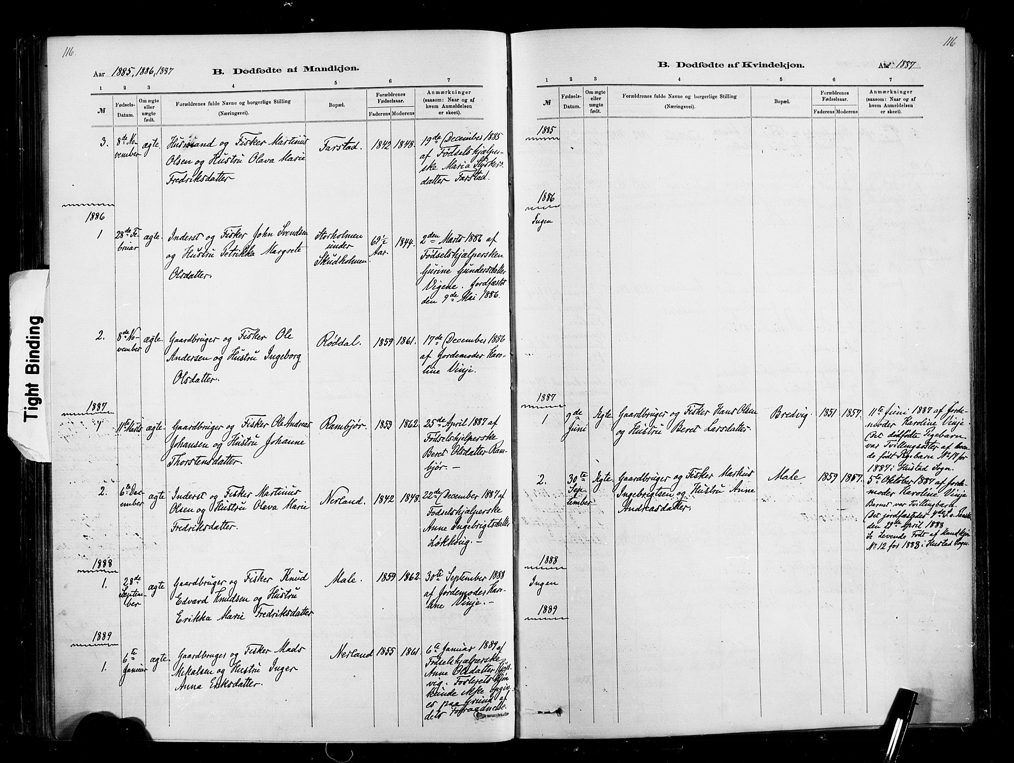 Ministerialprotokoller, klokkerbøker og fødselsregistre - Møre og Romsdal, SAT/A-1454/567/L0778: Parish register (official) no. 567A01, 1881-1903, p. 116