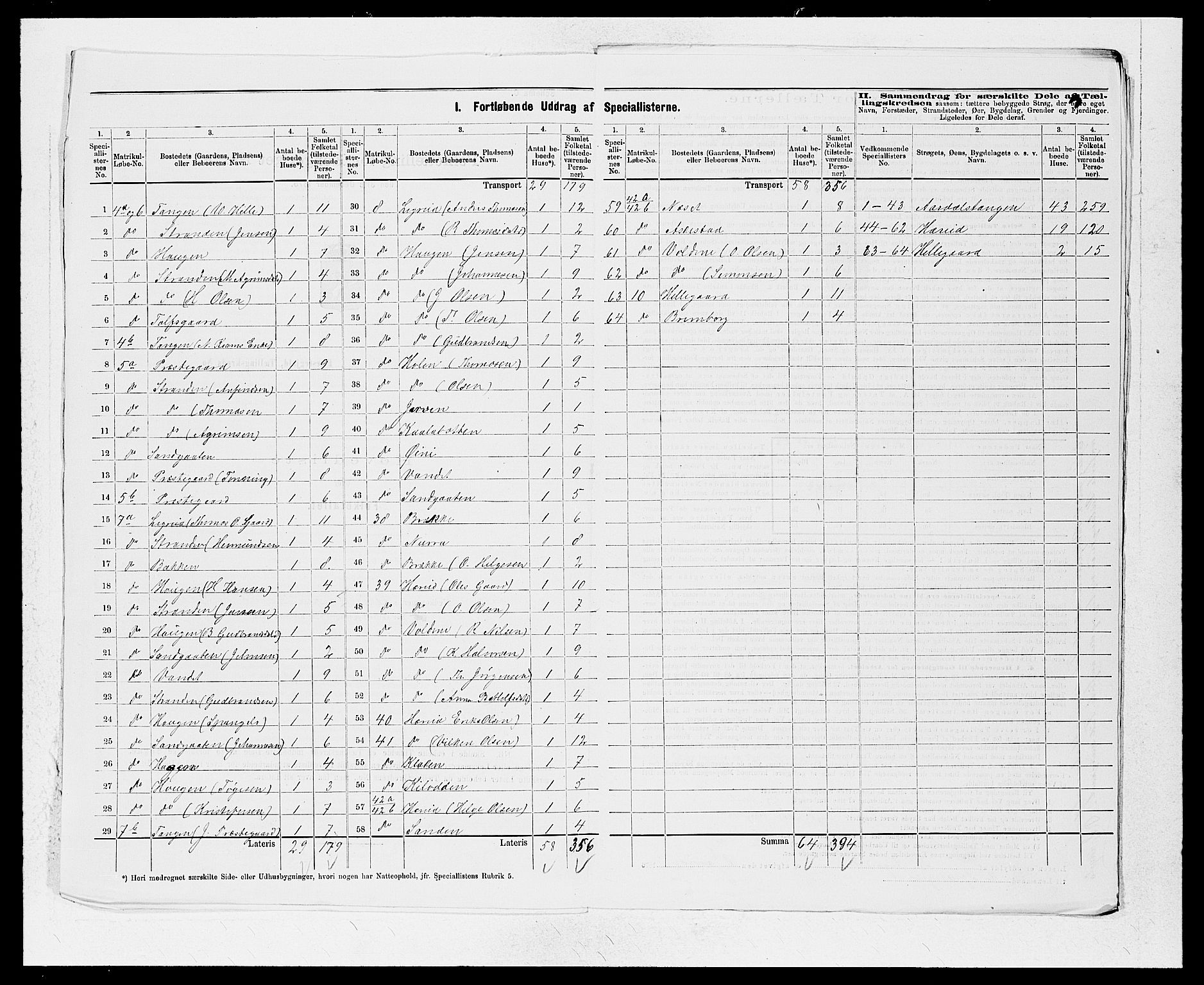 SAB, 1875 census for 1424P Årdal, 1875, p. 5