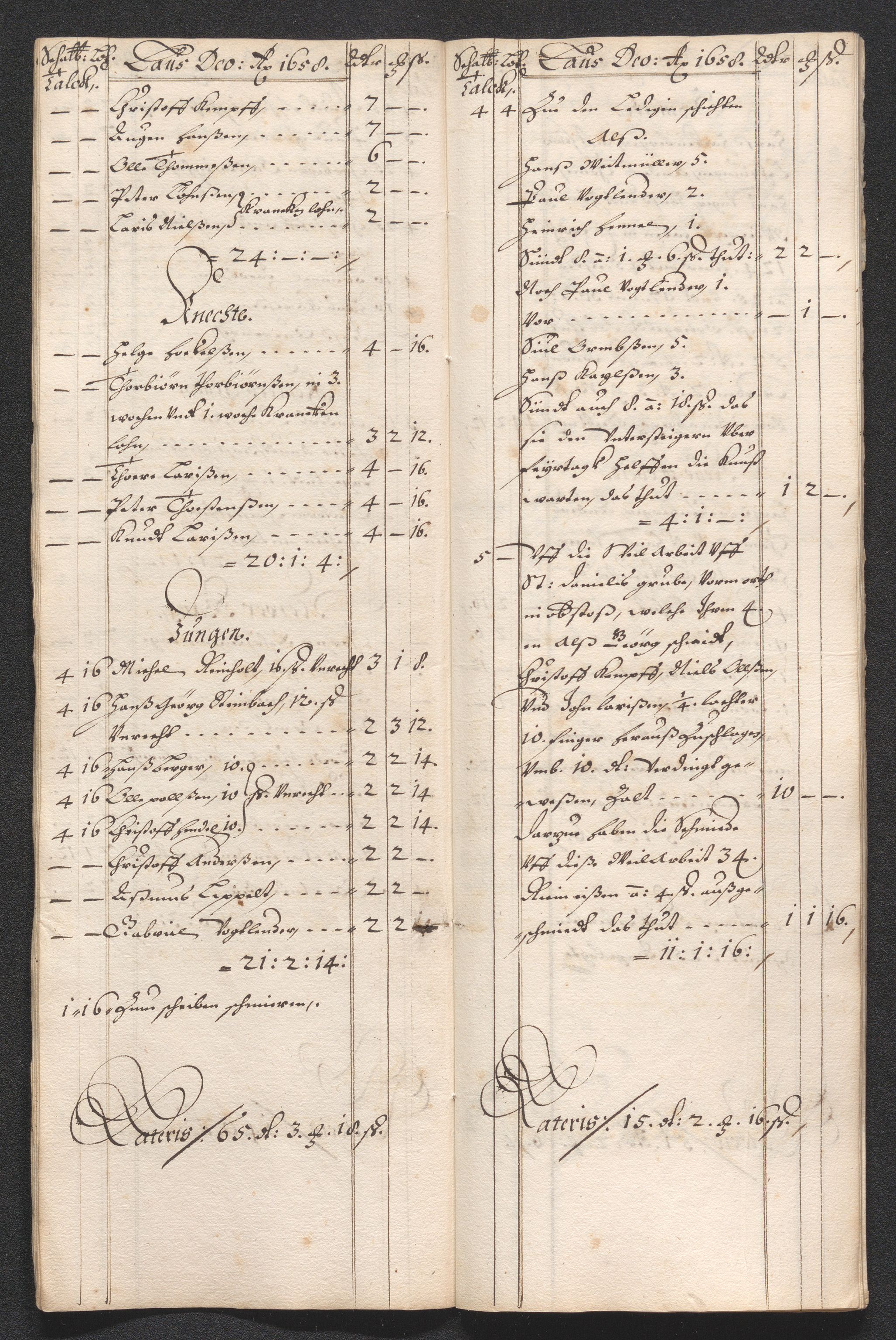 Kongsberg Sølvverk 1623-1816, AV/SAKO-EA-3135/001/D/Dc/Dcd/L0033: Utgiftsregnskap for gruver m.m. , 1658, p. 339