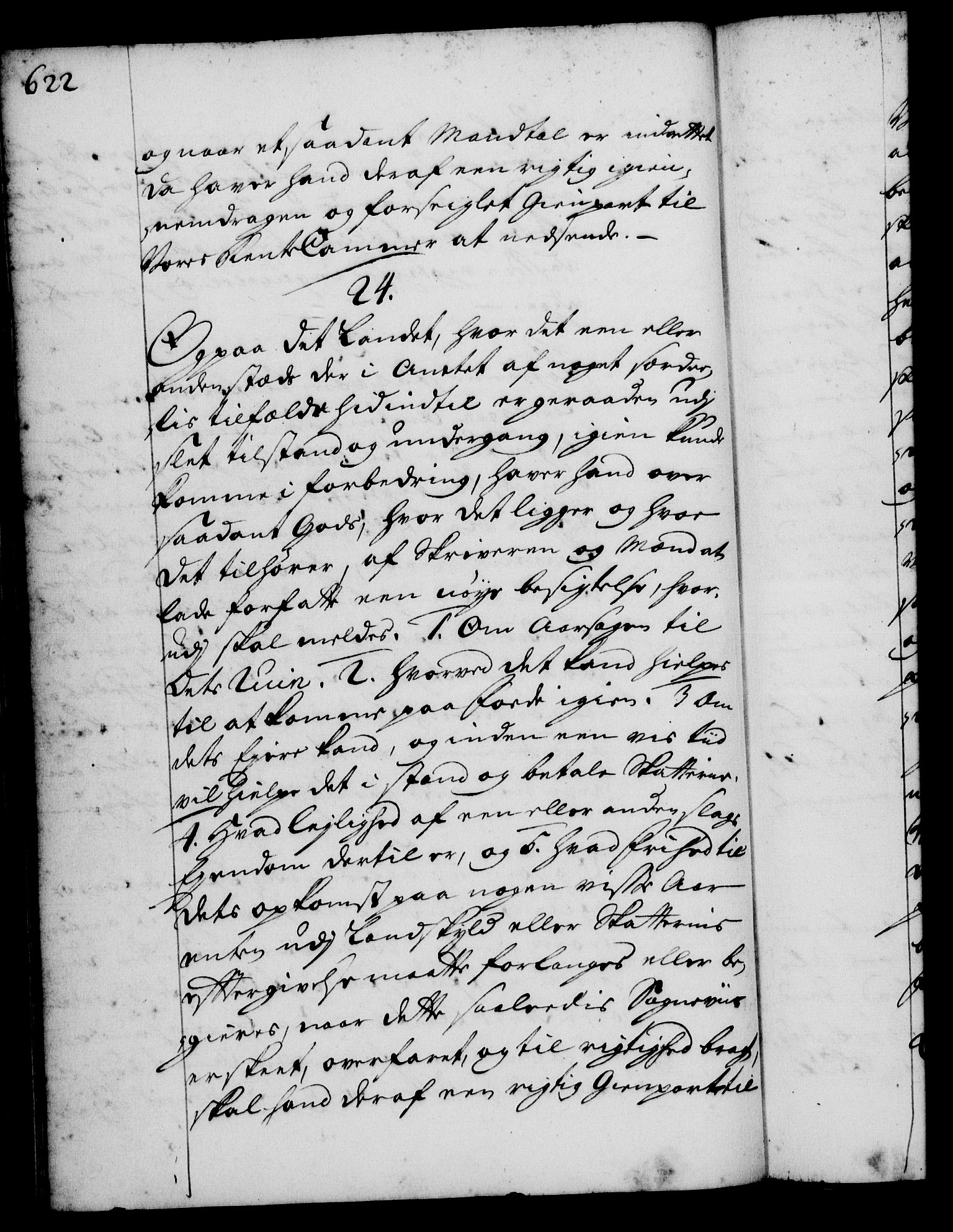 Rentekammeret, Kammerkanselliet, AV/RA-EA-3111/G/Gg/Ggi/L0001: Norsk instruksjonsprotokoll med register (merket RK 53.34), 1720-1729, p. 622