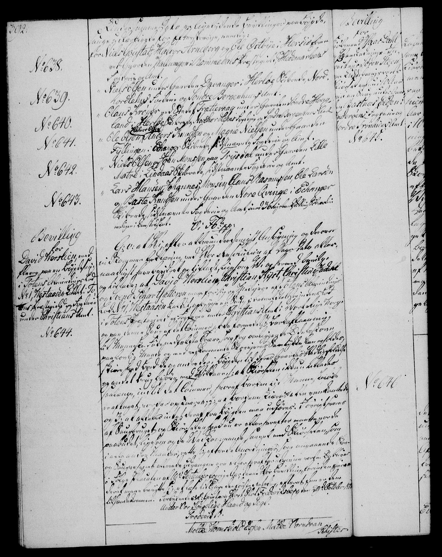 Rentekammeret, Kammerkanselliet, AV/RA-EA-3111/G/Gg/Gga/L0020: Norsk ekspedisjonsprotokoll med register (merket RK 53.20), 1811-1814, p. 392