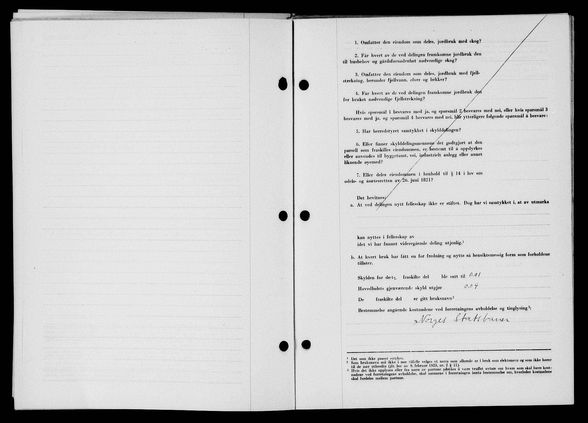 Flekkefjord sorenskriveri, AV/SAK-1221-0001/G/Gb/Gba/L0062: Mortgage book no. A-10, 1947-1947, Diary no: : 619/1947