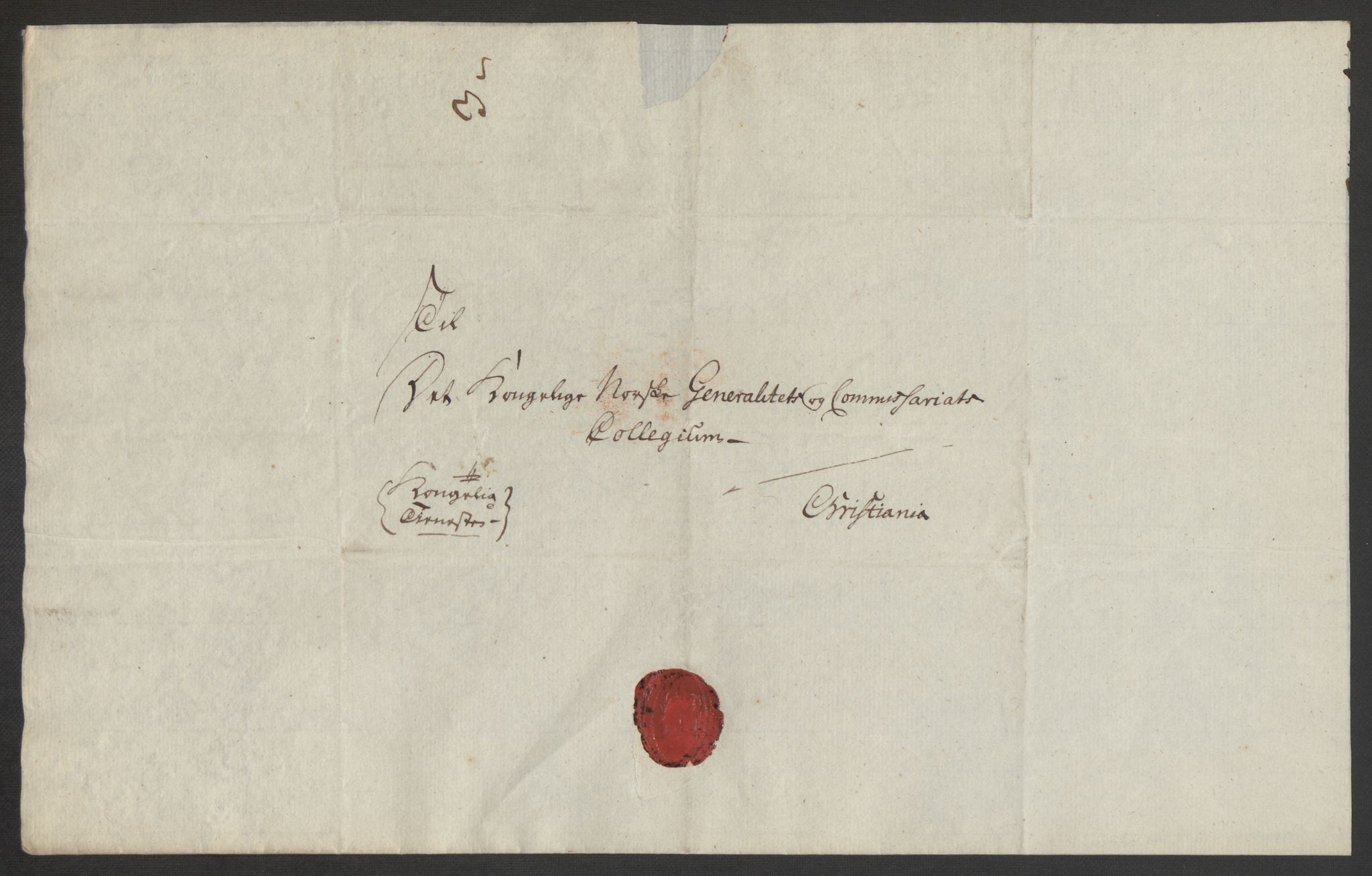 Forsvaret, Den norske kvesthuskasse/krigshospitalkasse, AV/RA-RAFA-1887/F/Fa/L0017: Innkomne brev:, 1782-1807, p. 693