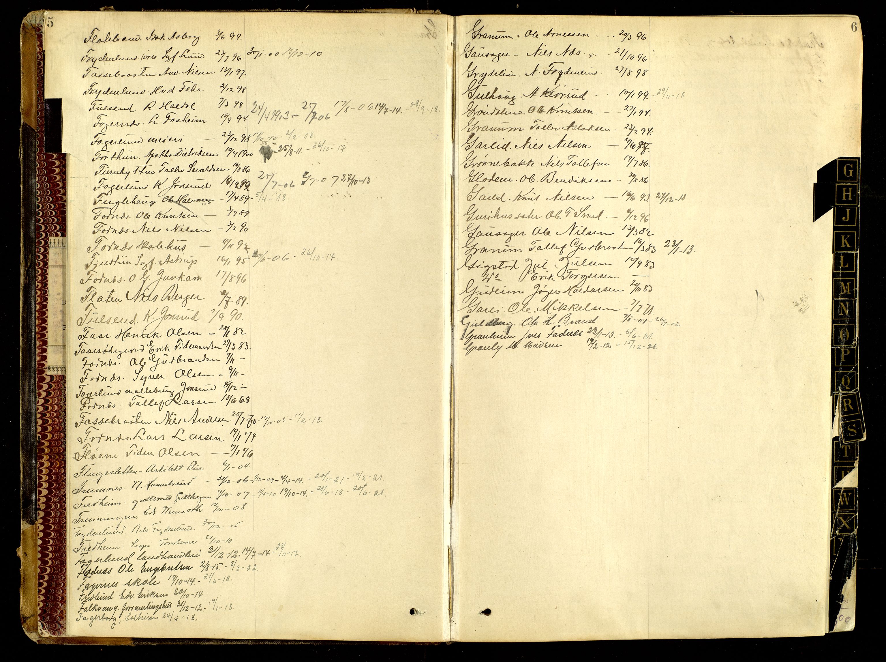 Norges Brannkasse, Nord-Aurdal, AV/SAH-NBRANA-056/F/L0005: Branntakstprotokoll, 1893-1923
