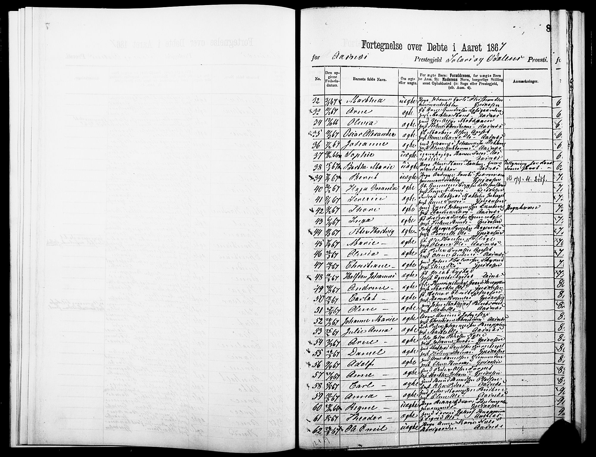 Åsnes prestekontor, AV/SAH-PREST-042/H/Ha/Haa/L0000A: Parish register (official), 1866-1872, p. 8