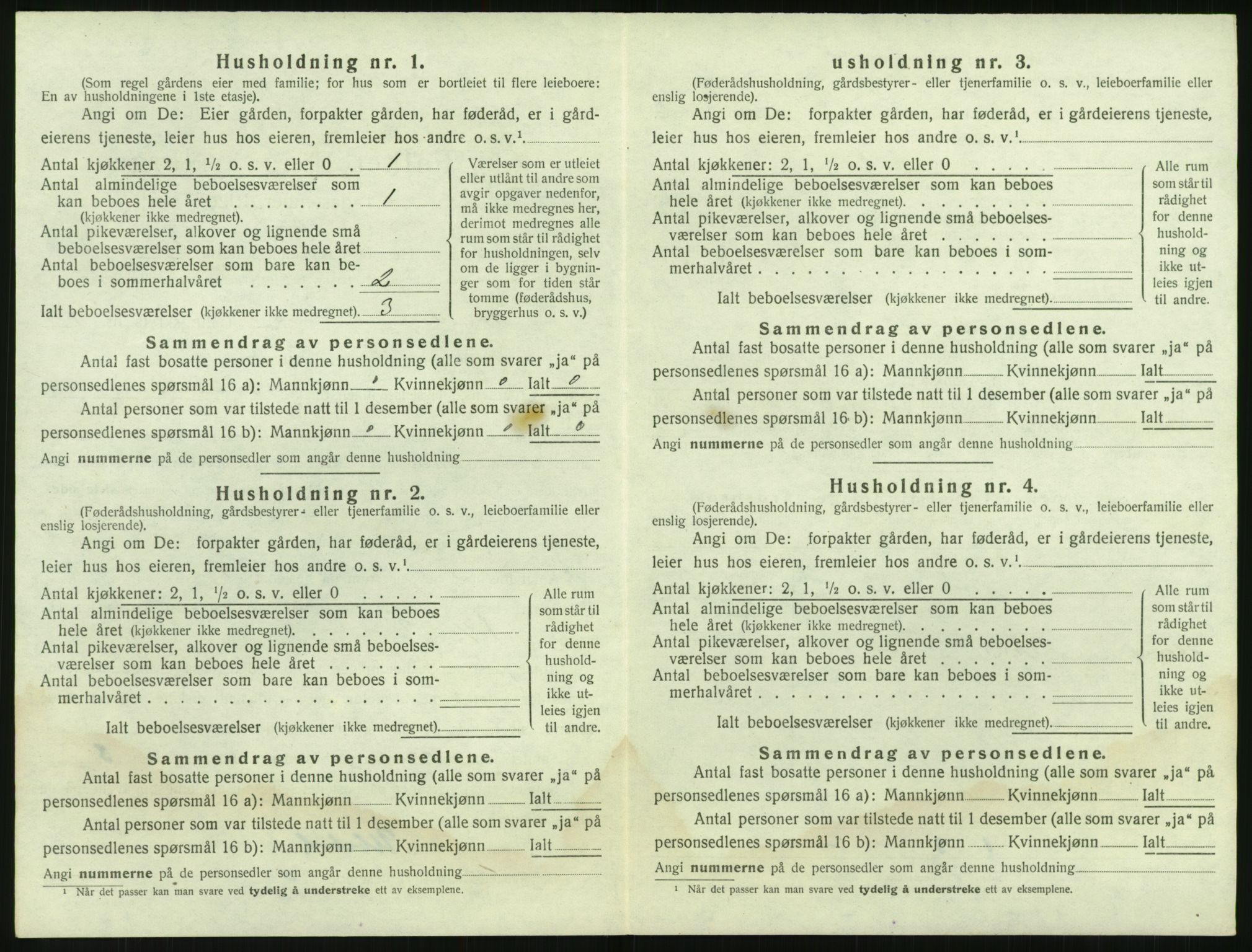 SAK, 1920 census for Åmli, 1920, p. 472