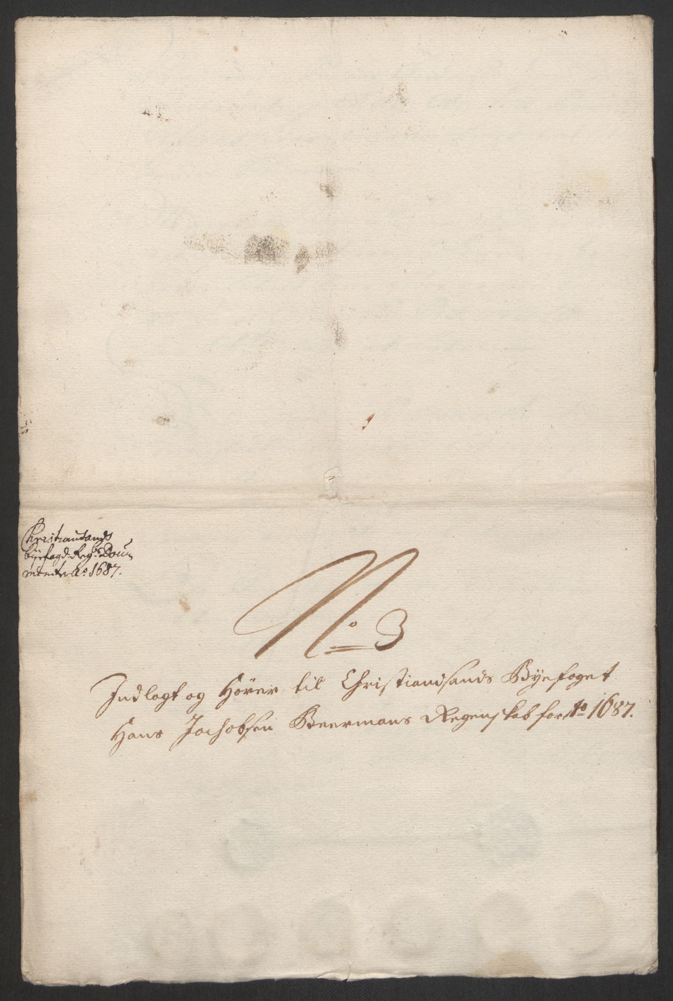 Rentekammeret inntil 1814, Reviderte regnskaper, Byregnskaper, AV/RA-EA-4066/R/Rm/L0285: [M18] Sikt og sakefall, 1681-1718, p. 90