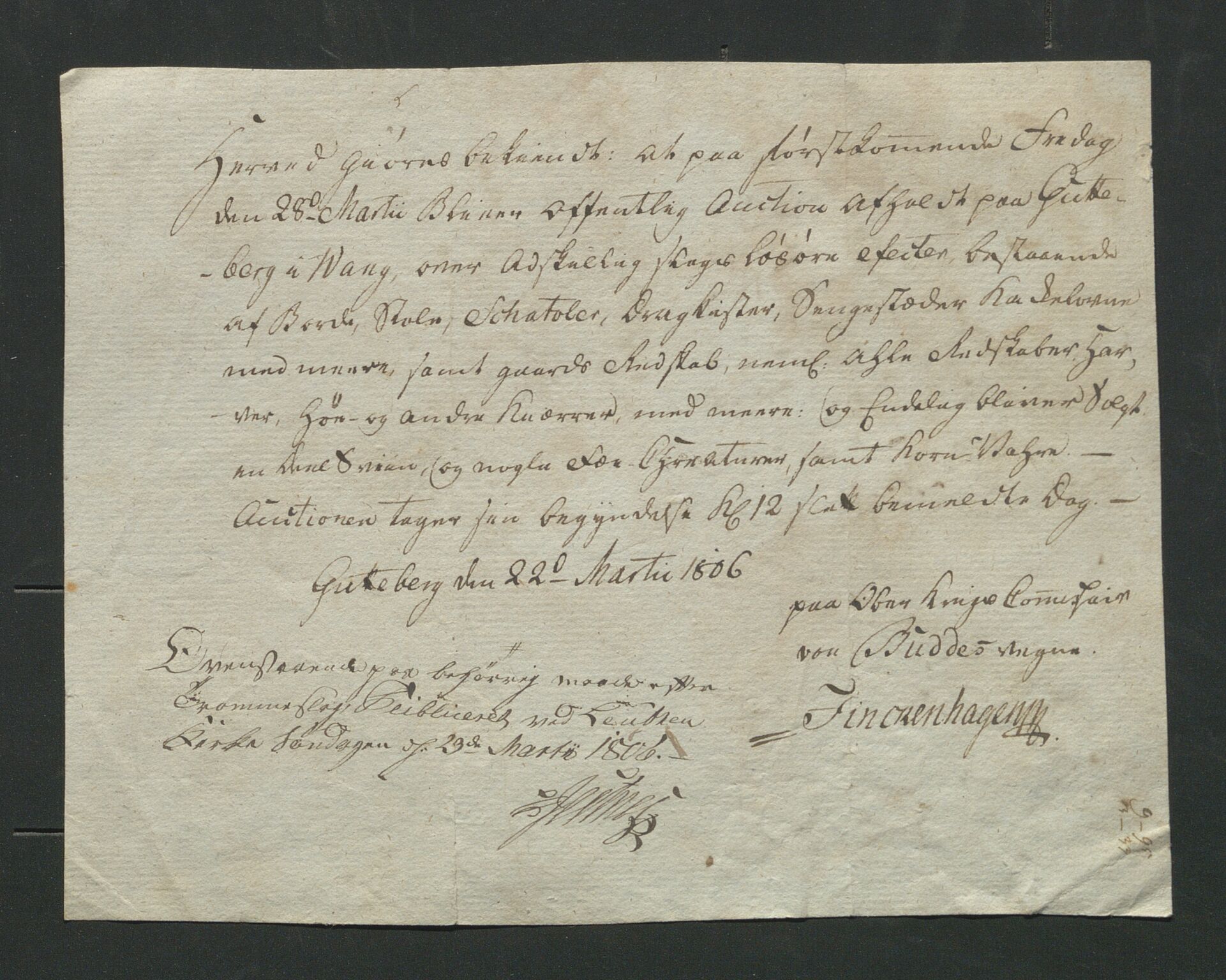 Åker i Vang, Hedmark, og familien Todderud, AV/SAH-ARK-010/J/Jc/L0004: Korrespondanse, 1796-1844, p. 39