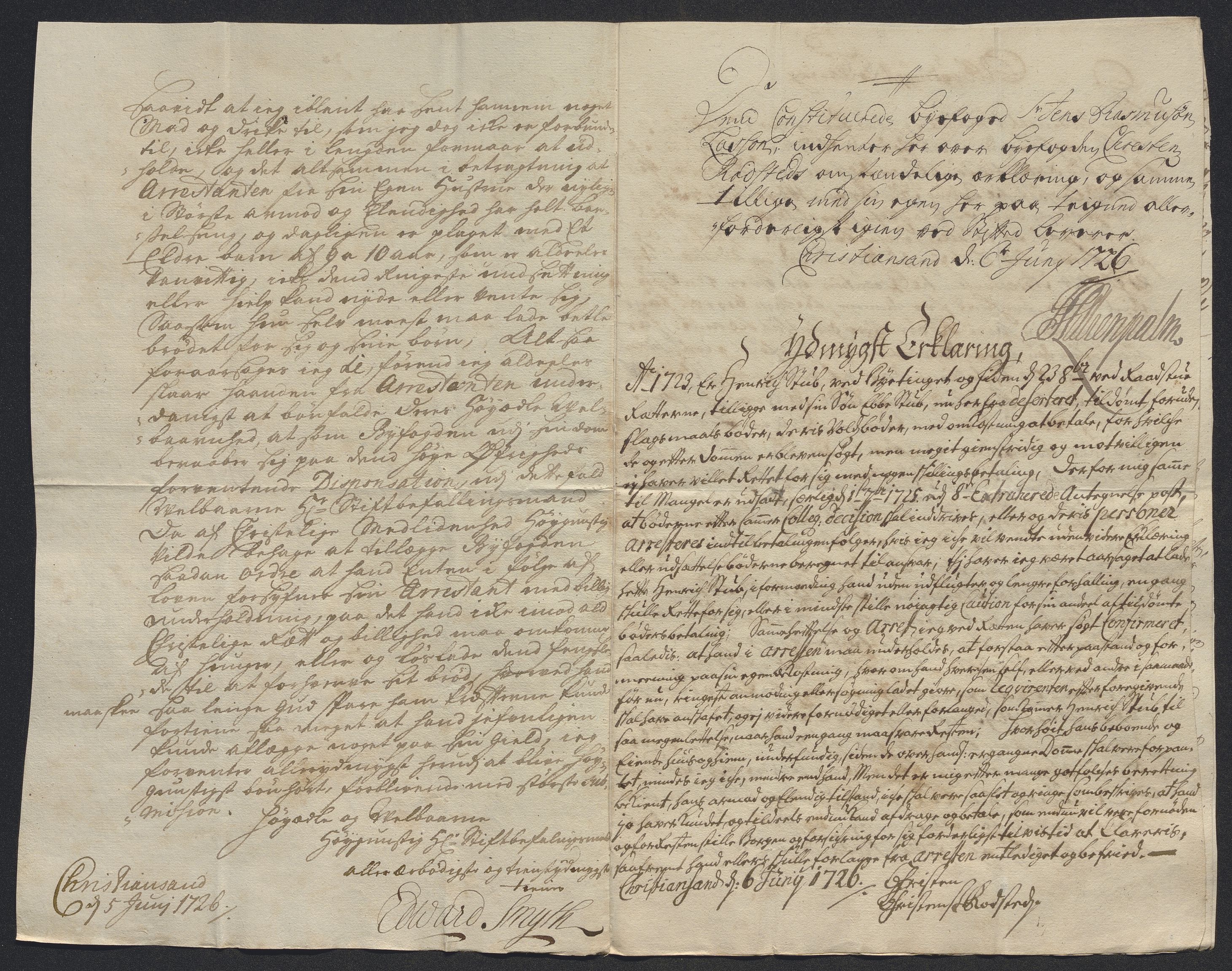 Rentekammeret inntil 1814, Reviderte regnskaper, Byregnskaper, AV/RA-EA-4066/R/Rm/L0286: [M19] Sikt og sakefall, 1719-1727, p. 297