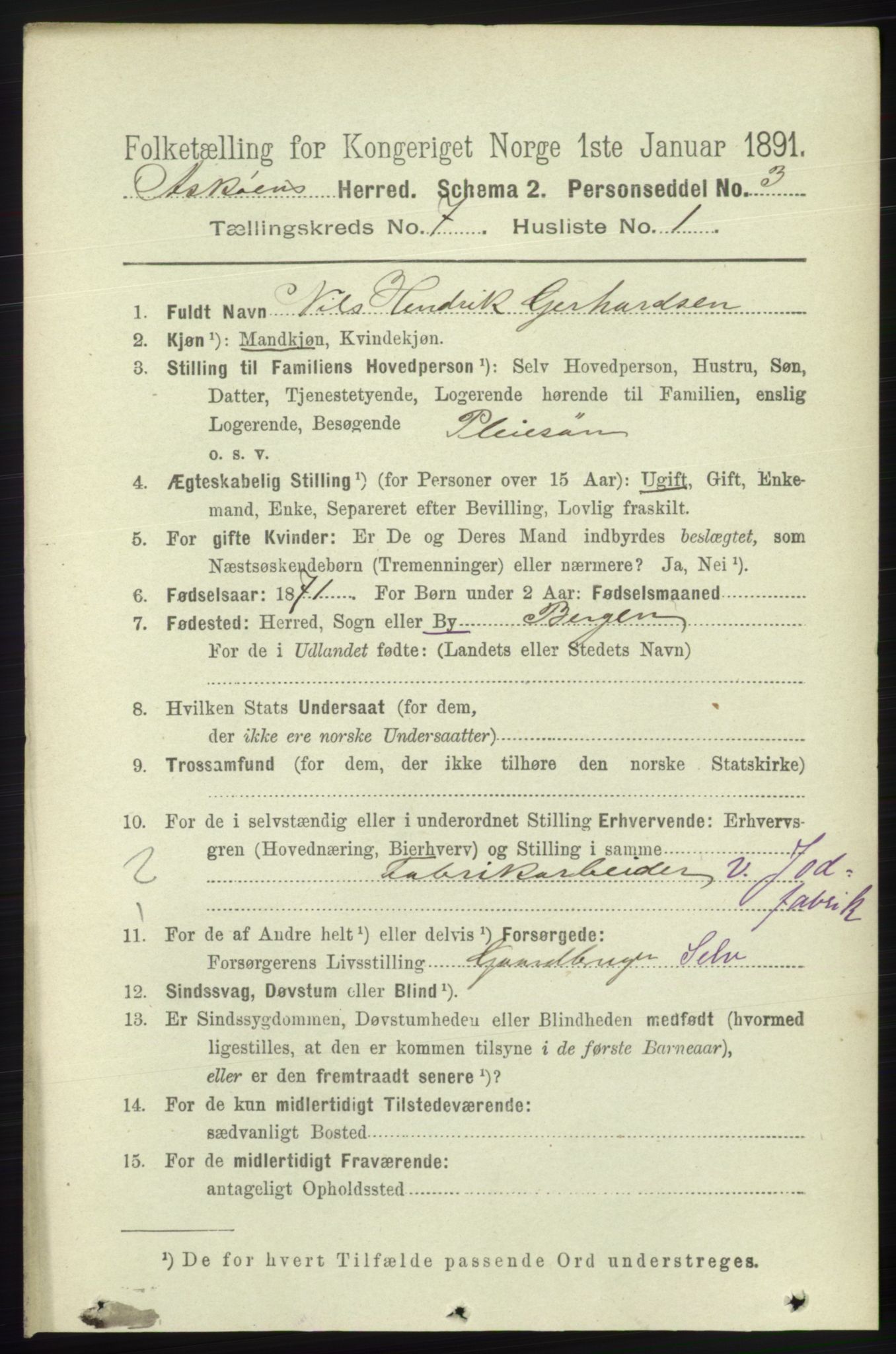 RA, 1891 census for 1247 Askøy, 1891, p. 4499