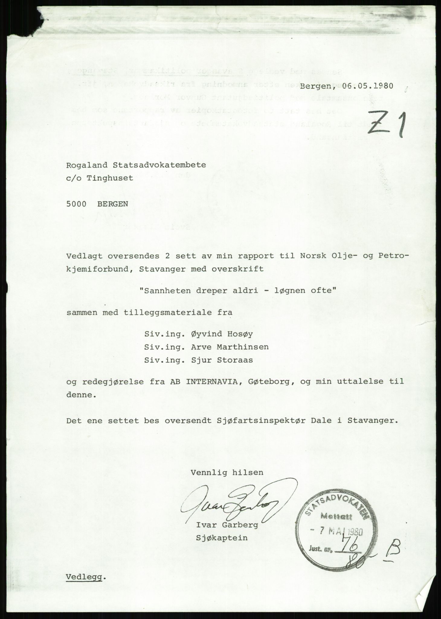 Justisdepartementet, Granskningskommisjonen ved Alexander Kielland-ulykken 27.3.1980, AV/RA-S-1165/D/L0022: Y Forskningsprosjekter (Y8-Y9)/Z Diverse (Doku.liste + Z1-Z15 av 15), 1980-1981, p. 361