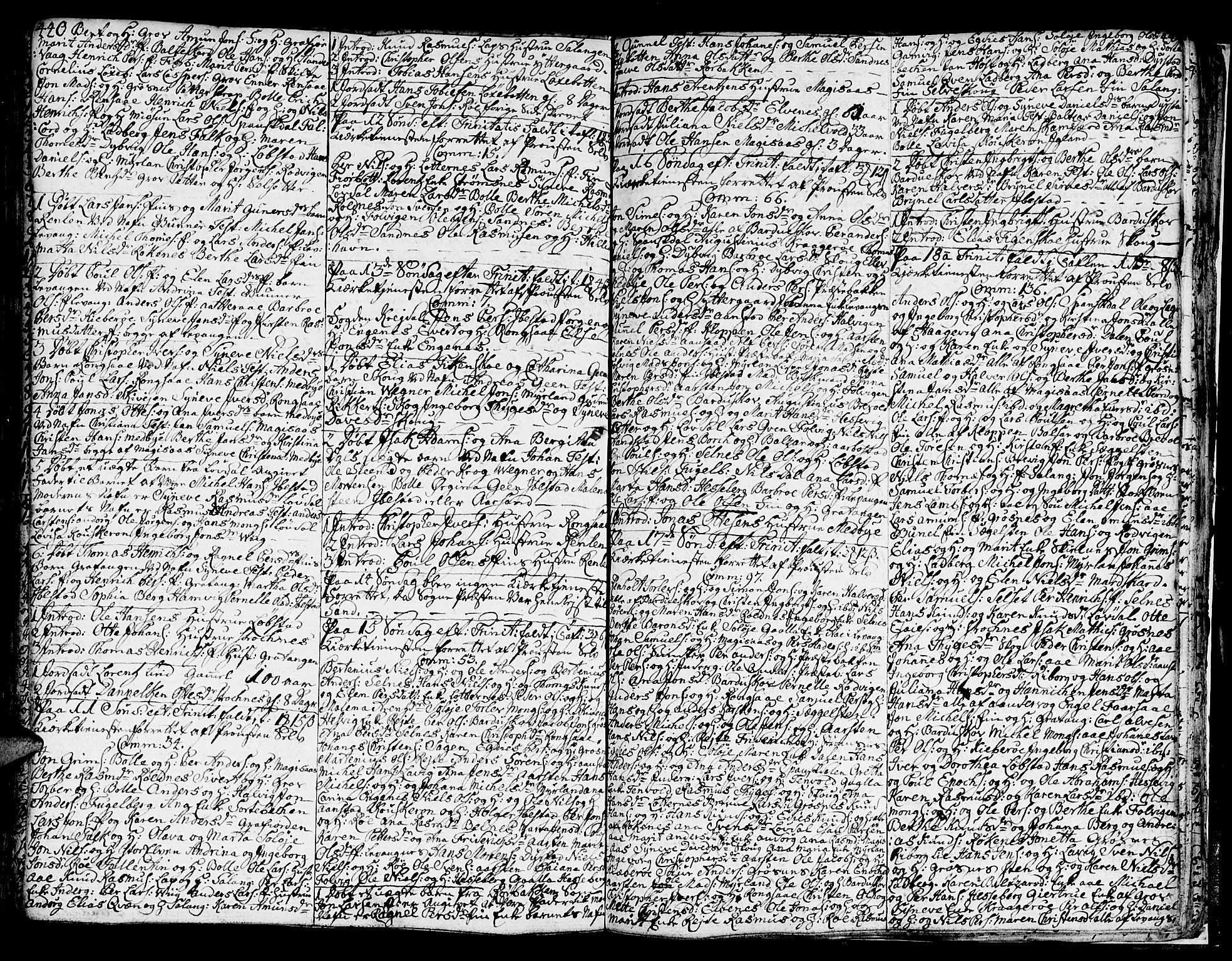 Ibestad sokneprestembete, SATØ/S-0077/H/Ha/Hab/L0001klokker: Parish register (copy) no. 1, 1776-1808, p. 440-441