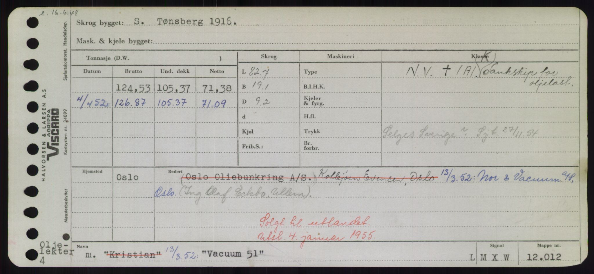 Sjøfartsdirektoratet med forløpere, Skipsmålingen, RA/S-1627/H/Hd/L0040: Fartøy, U-Ve, p. 193