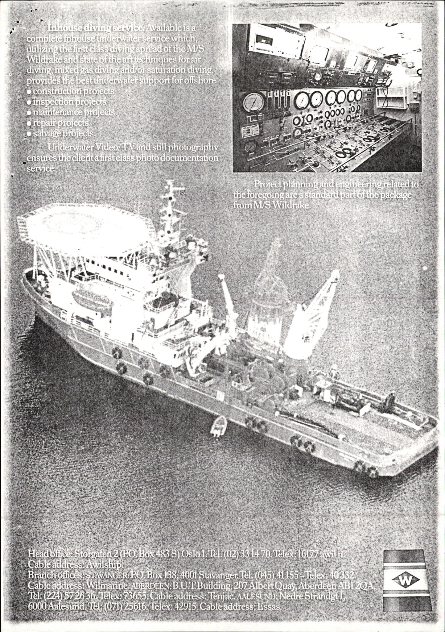 Pa 1503 - Stavanger Drilling AS, AV/SAST-A-101906/2/E/Eb/Eba/L0022: Alexander L. Kielland repair, 1979-1980