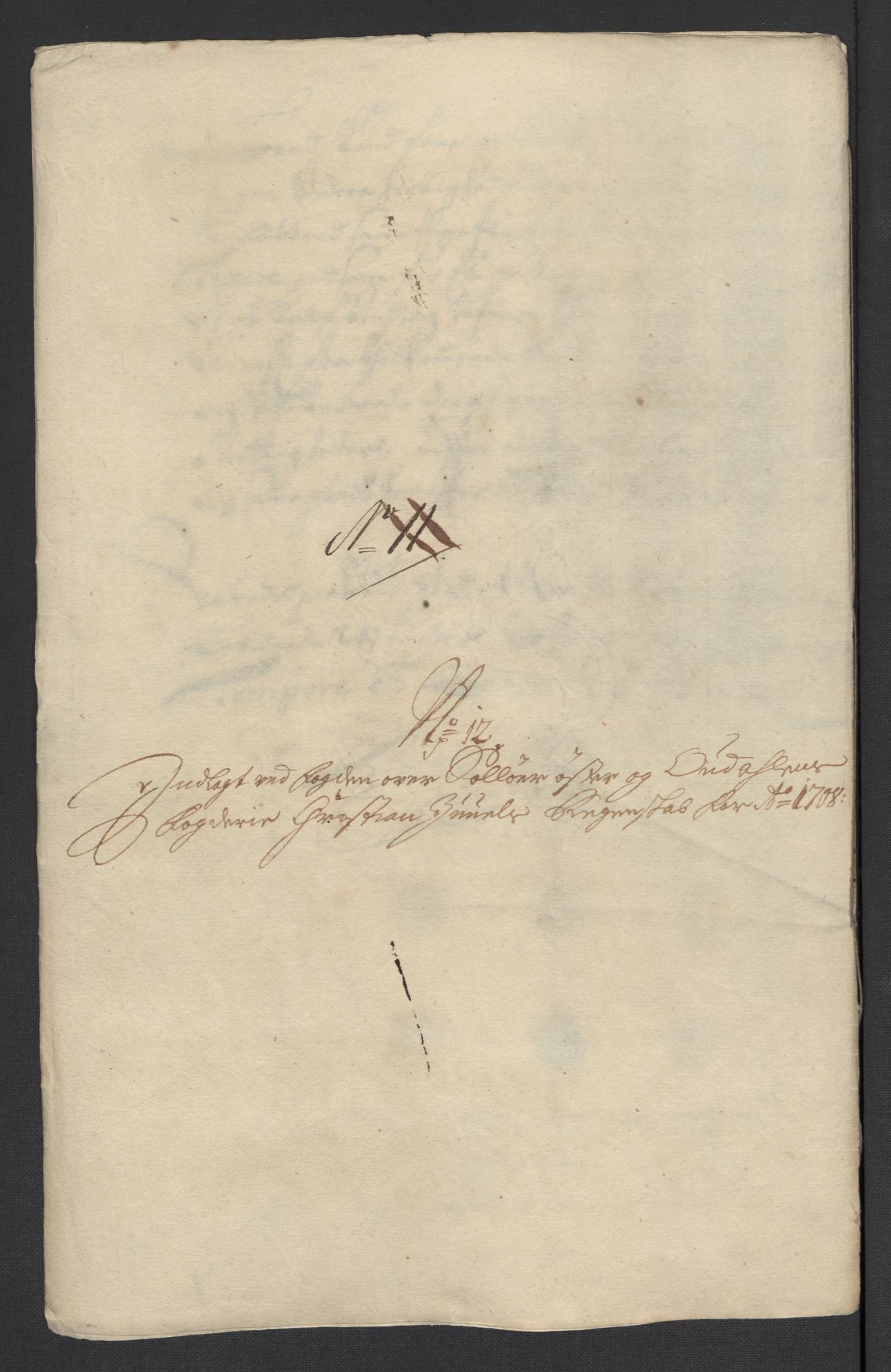 Rentekammeret inntil 1814, Reviderte regnskaper, Fogderegnskap, RA/EA-4092/R13/L0845: Fogderegnskap Solør, Odal og Østerdal, 1708, p. 210