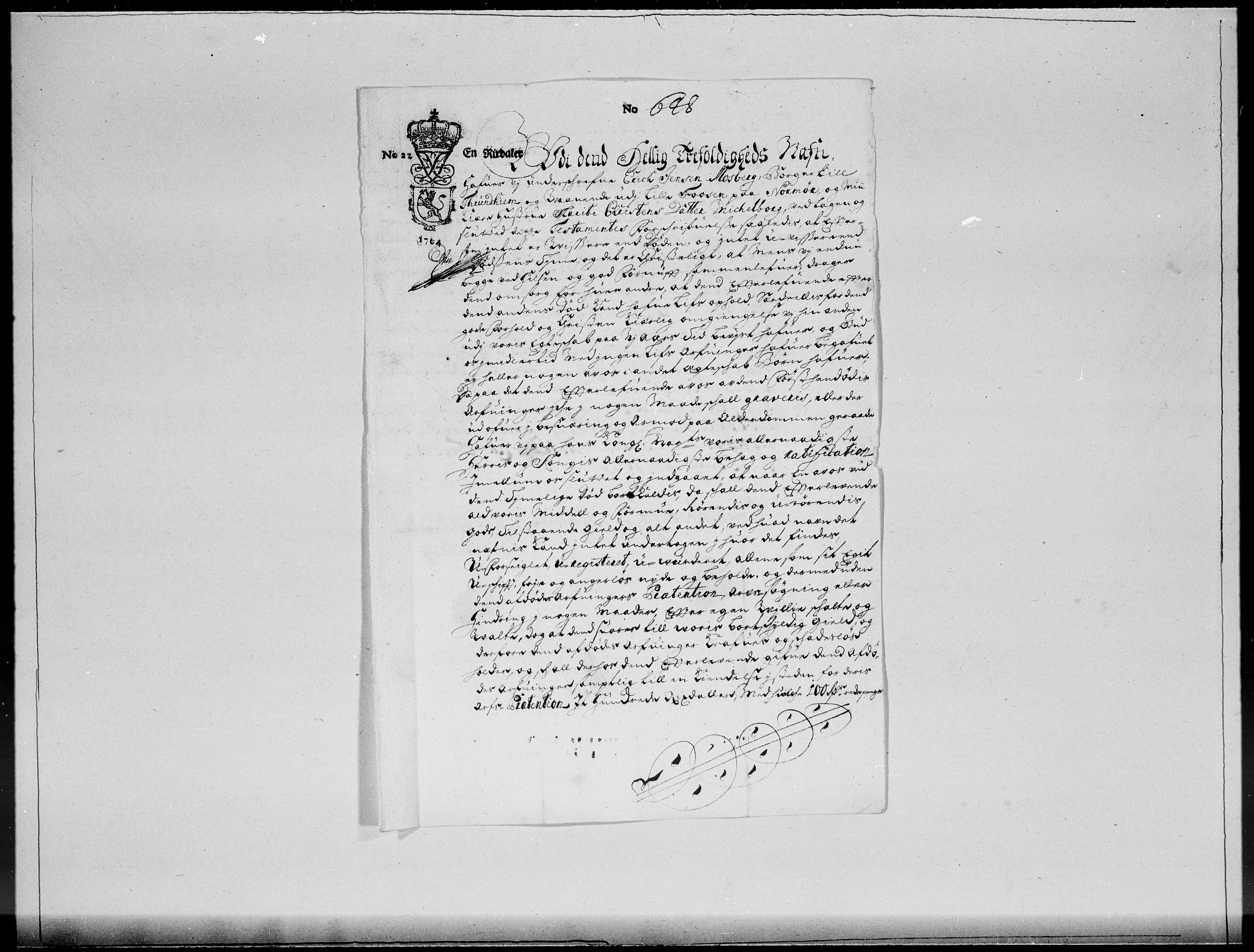 Danske Kanselli 1572-1799, RA/EA-3023/F/Fc/Fcc/Fcca/L0057: Norske innlegg 1572-1799, 1704, p. 228