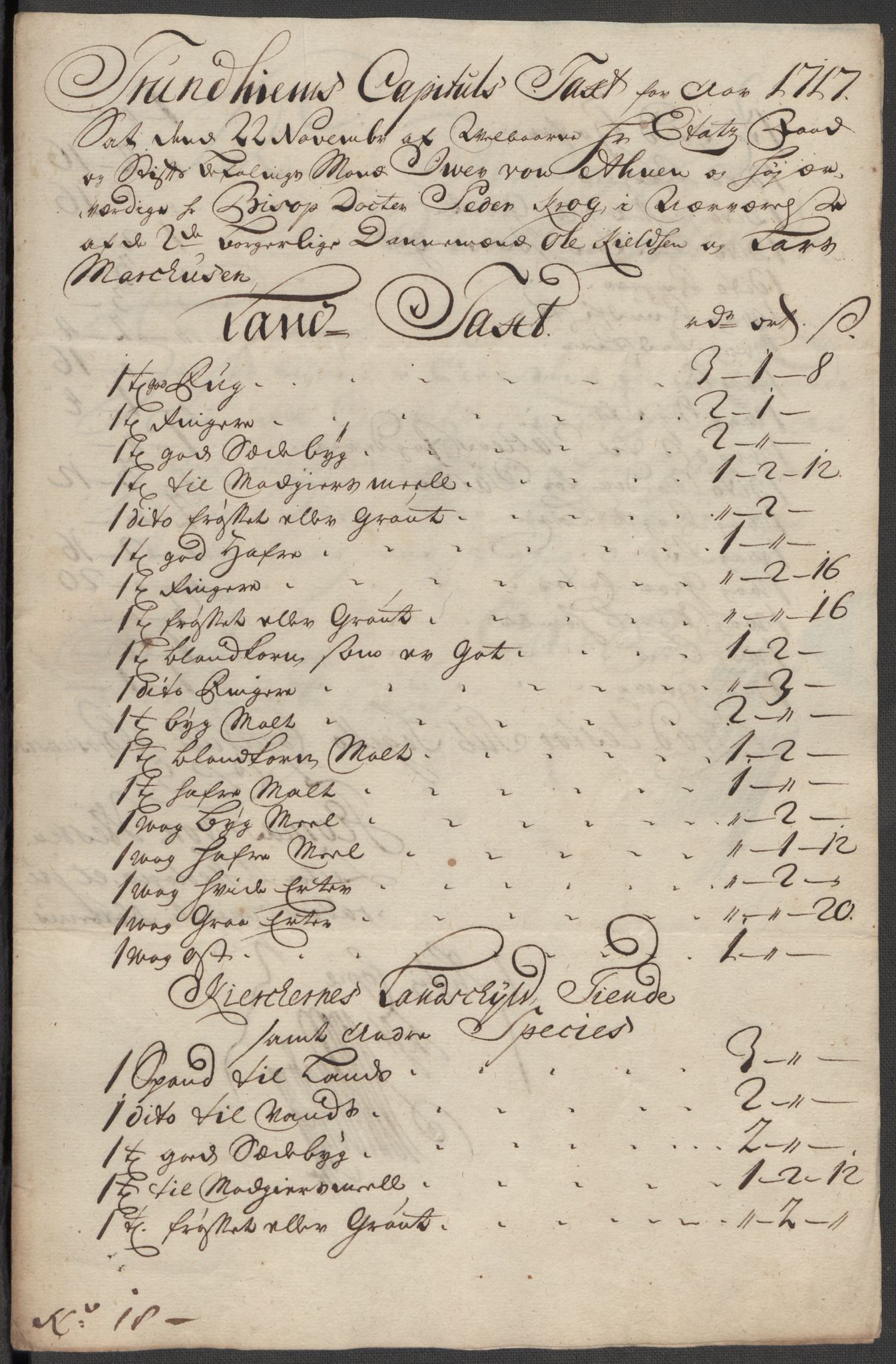 Rentekammeret inntil 1814, Reviderte regnskaper, Fogderegnskap, AV/RA-EA-4092/R62/L4207: Fogderegnskap Stjørdal og Verdal, 1717, p. 217
