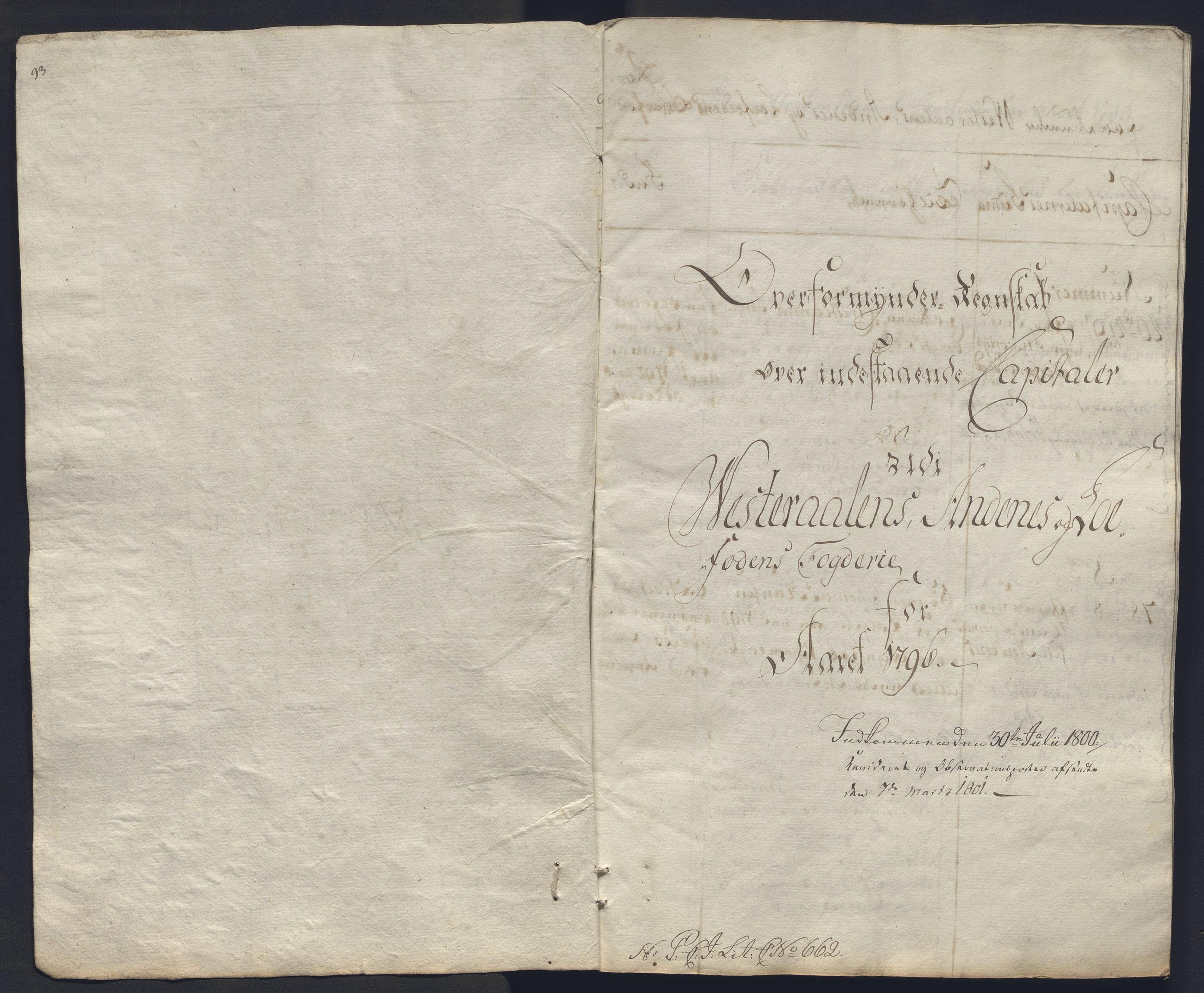 Danske Kanselli 1800-1814, RA/EA-3024/K/Kk/Kkb8/L0020: Lofoten sorenskriveri, 1796-1803, p. 14
