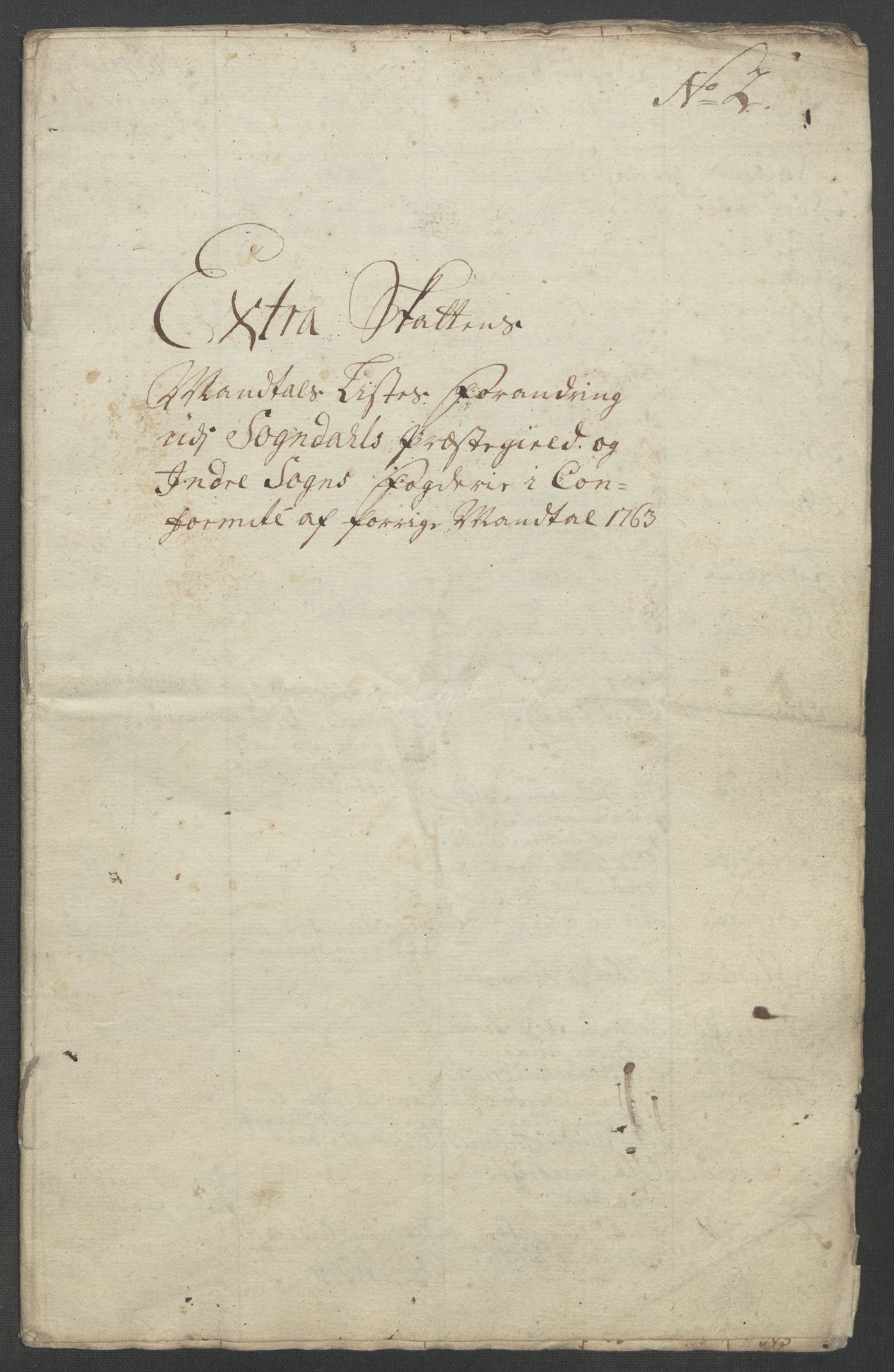 Rentekammeret inntil 1814, Reviderte regnskaper, Fogderegnskap, AV/RA-EA-4092/R52/L3418: Ekstraskatten Sogn, 1762-1769, p. 56