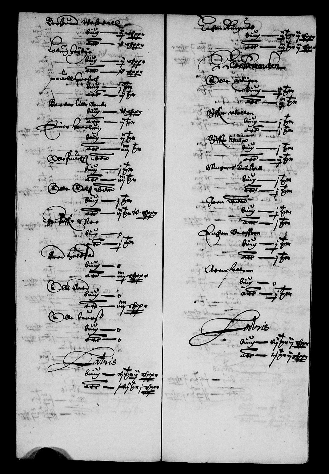 Rentekammeret inntil 1814, Reviderte regnskaper, Lensregnskaper, AV/RA-EA-5023/R/Rb/Rbw/L0103: Trondheim len, 1651-1652