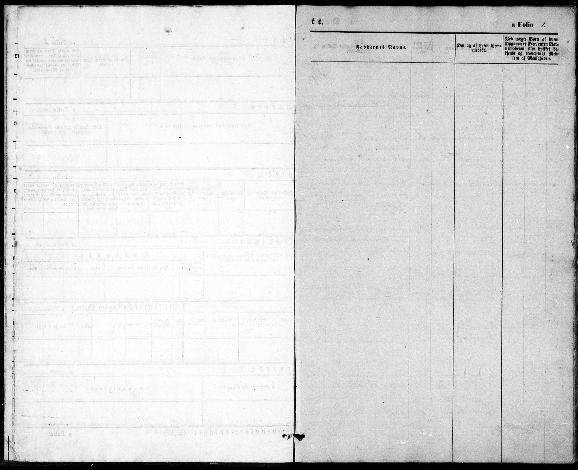 Vestre Moland sokneprestkontor, AV/SAK-1111-0046/F/Fb/Fbb/L0003: Parish register (copy) no. B 3, 1851-1861, p. 1