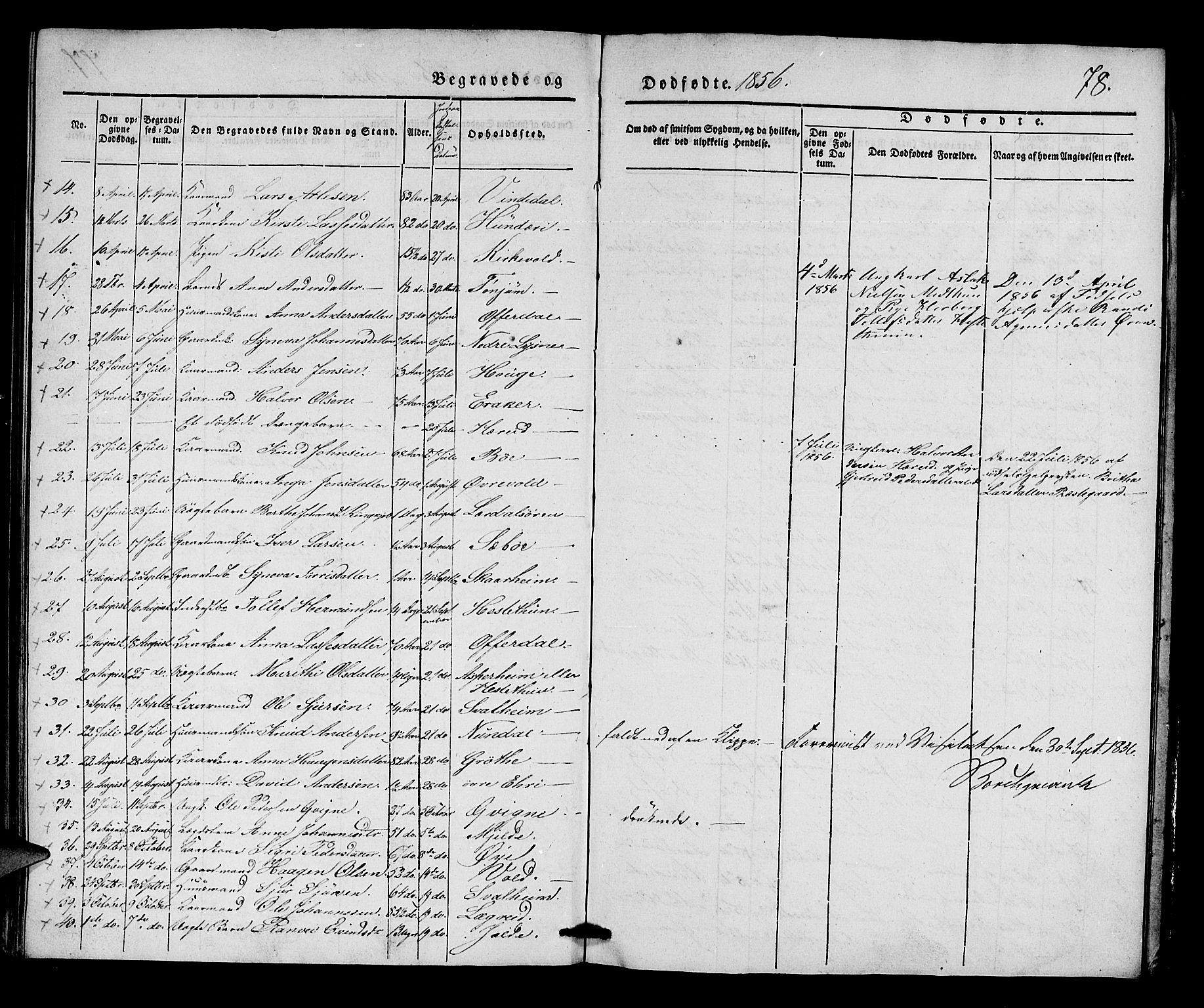 Lærdal sokneprestembete, SAB/A-81201: Parish register (official) no. A 9, 1835-1857, p. 78