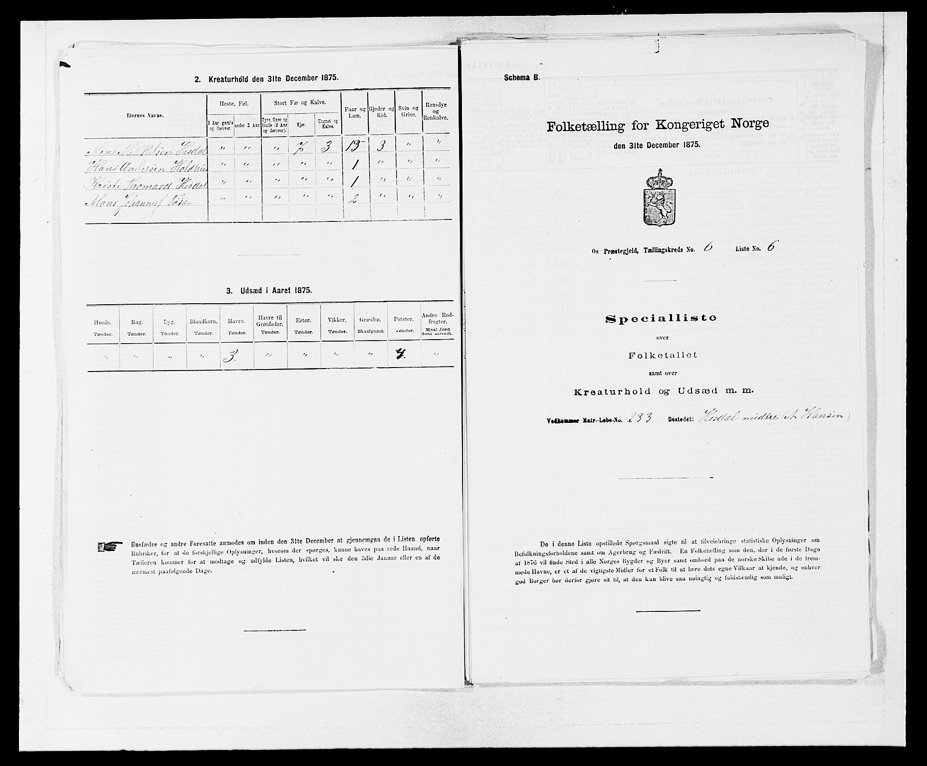 SAB, 1875 census for 1243P Os, 1875, p. 762