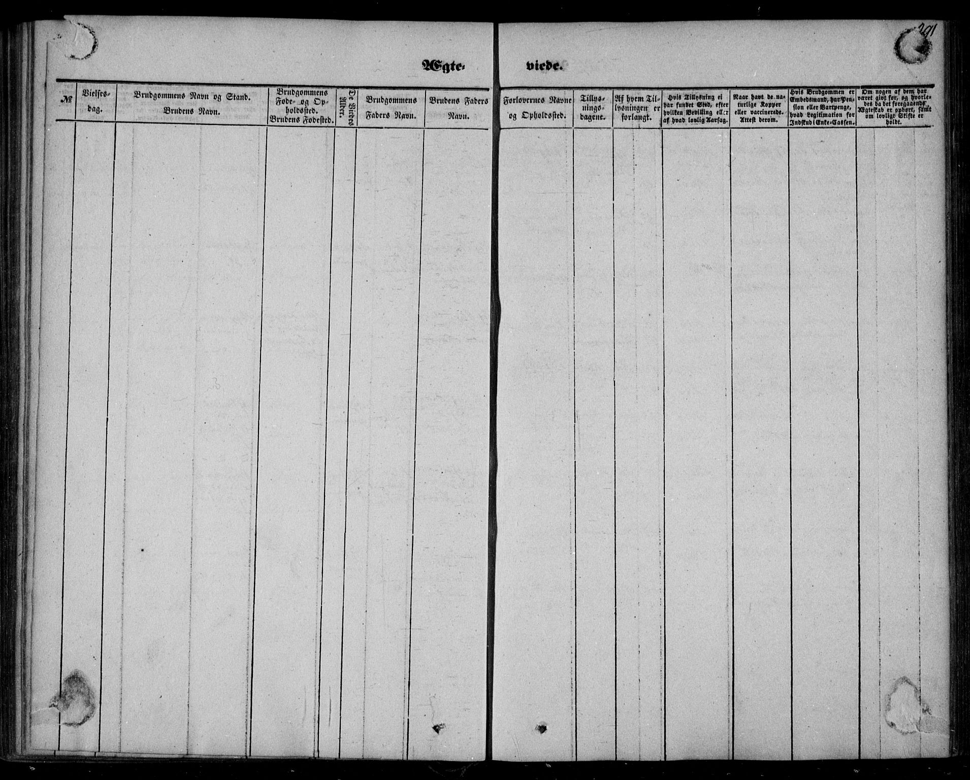 Mo kirkebøker, SAKO/A-286/F/Fa/L0005: Parish register (official) no. I 5, 1844-1864, p. 291