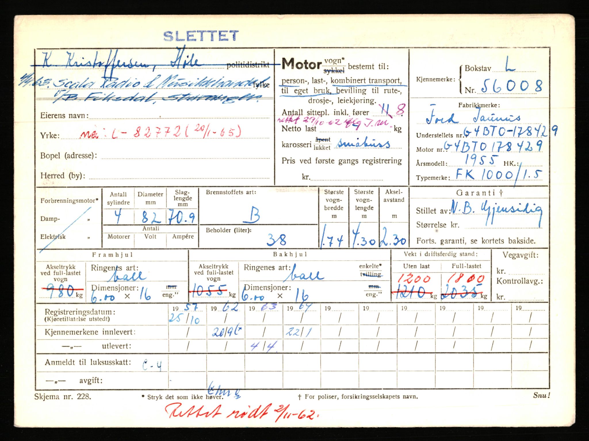 Stavanger trafikkstasjon, AV/SAST-A-101942/0/F/L0055: L-55700 - L-56499, 1930-1971, p. 433