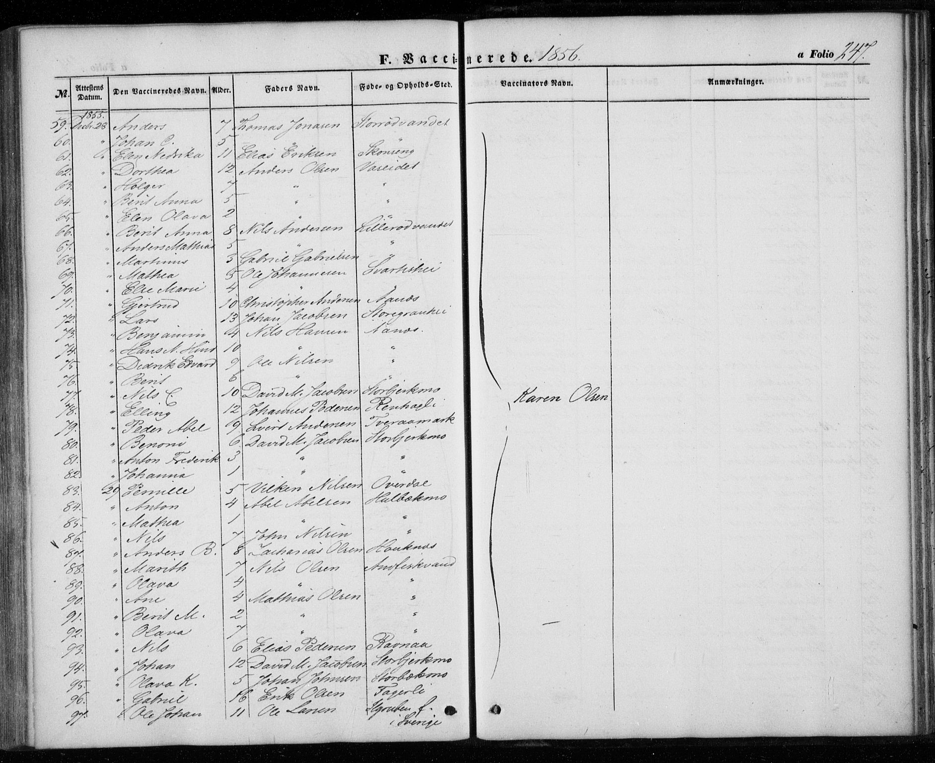 Ministerialprotokoller, klokkerbøker og fødselsregistre - Nordland, AV/SAT-A-1459/827/L0392: Parish register (official) no. 827A04, 1853-1866, p. 247