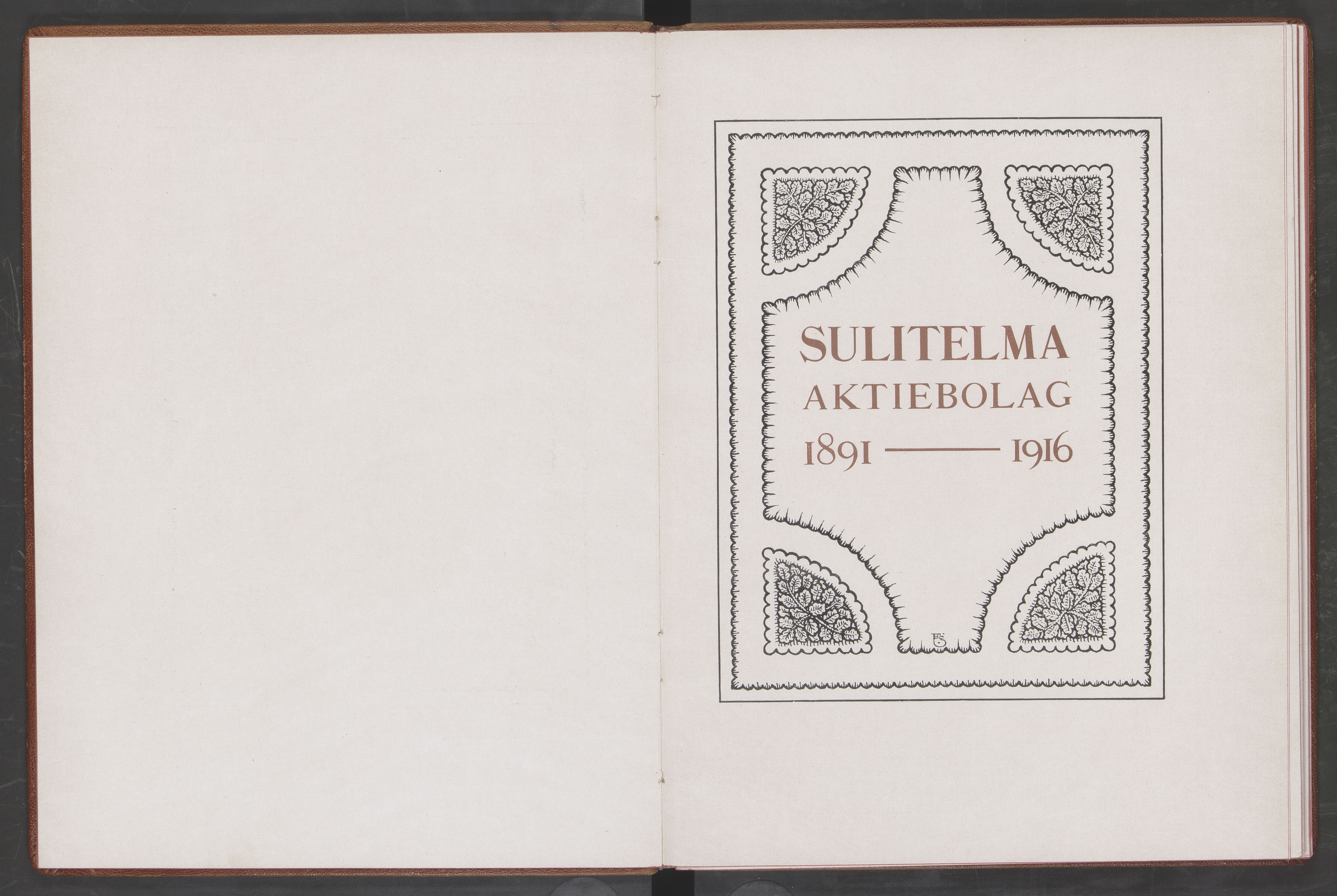 A/S Sulitjelma Gruber, AIN/NA052/X/Xa, 1891-1916