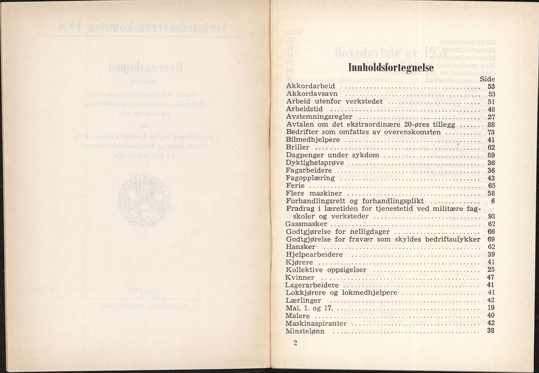 Norsk jern- og metallarbeiderforbund, AAB/ARK-1659/O/L0001/0027: Verkstedsoverenskomsten / Verkstedsoverenskomsten, 1956