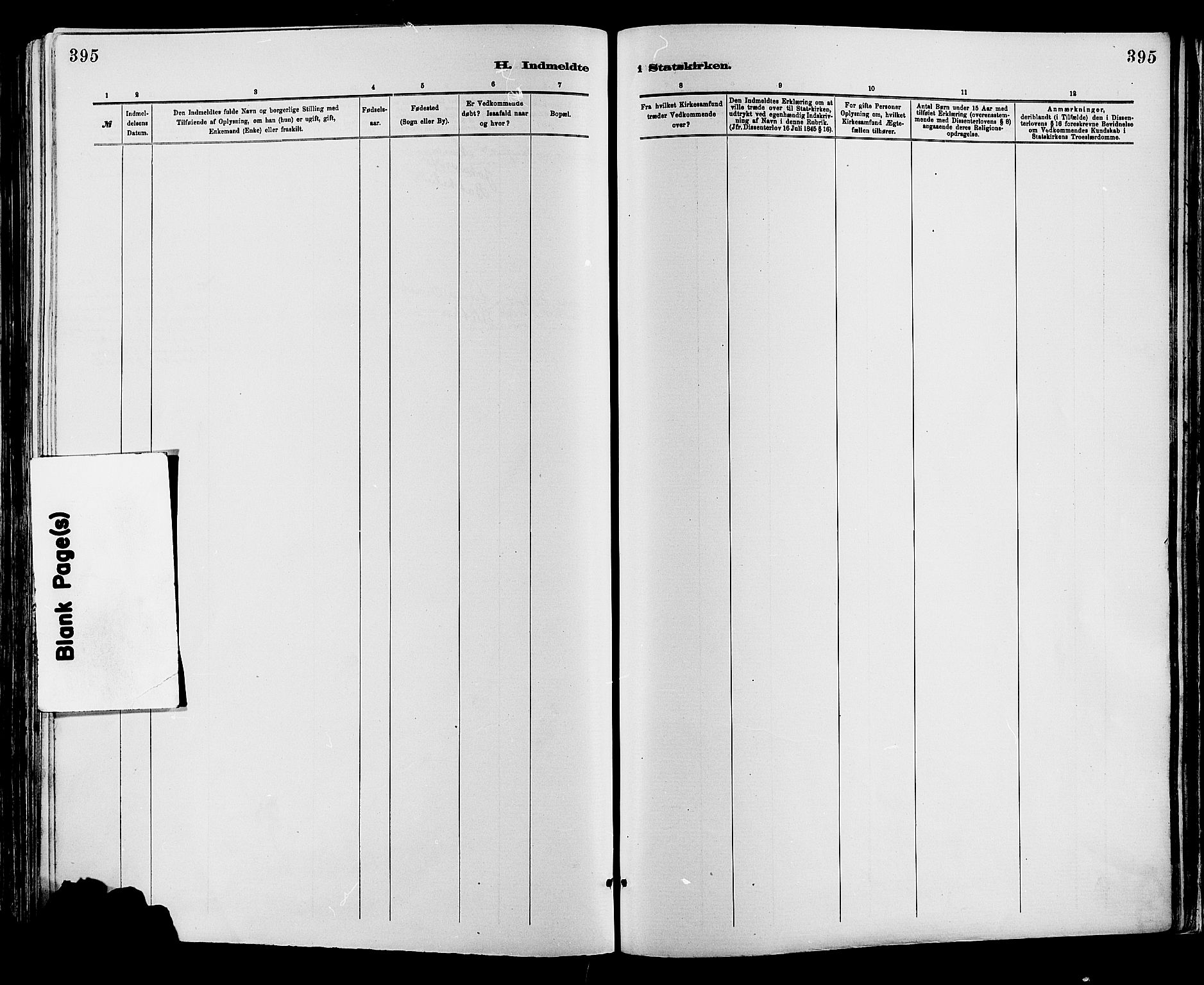 Sør-Fron prestekontor, SAH/PREST-010/H/Ha/Haa/L0003: Parish register (official) no. 3, 1881-1897, p. 395