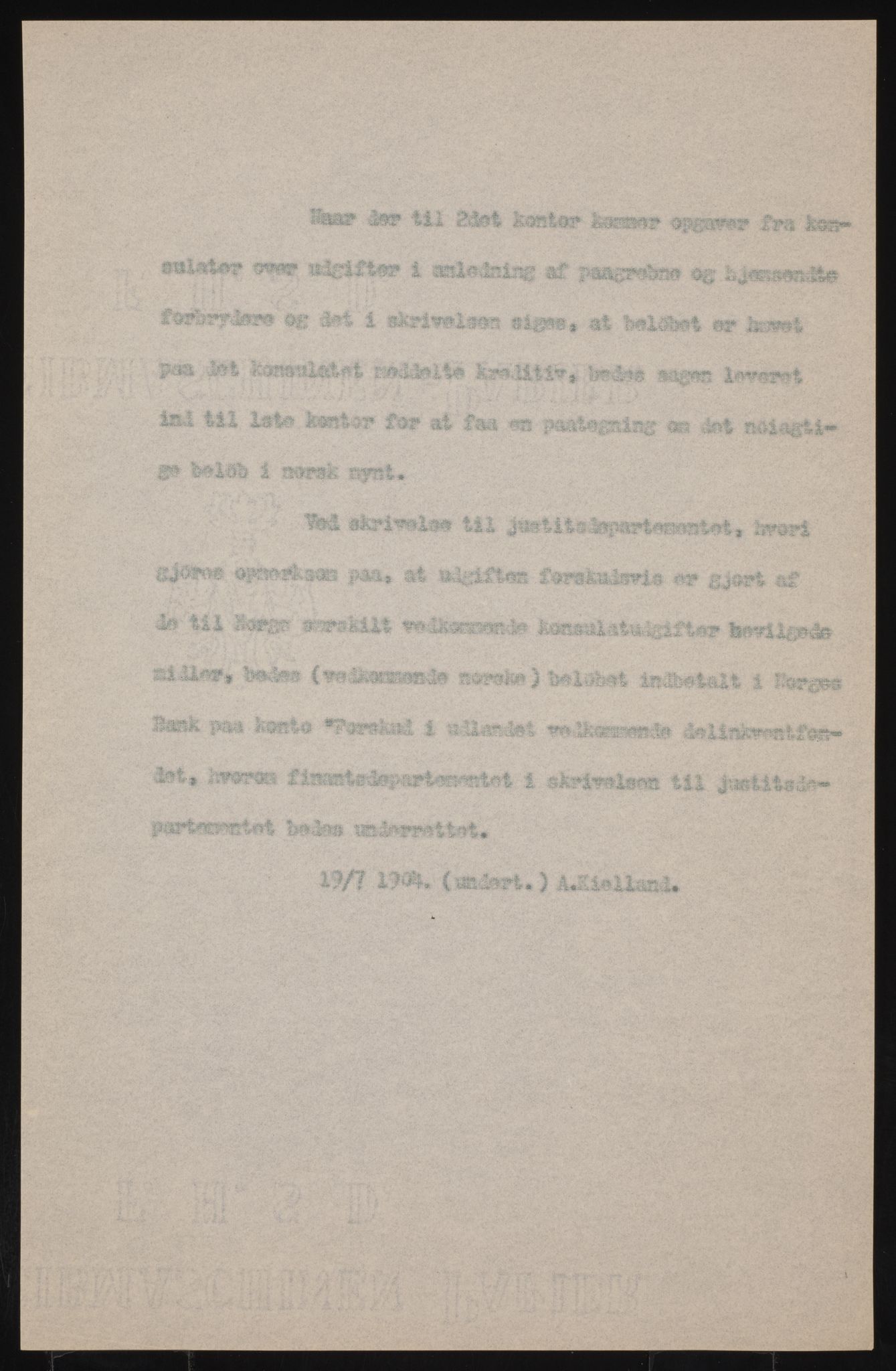 Utenriksdepartementet, AV/RA-S-2259, 1894-1906, p. 628