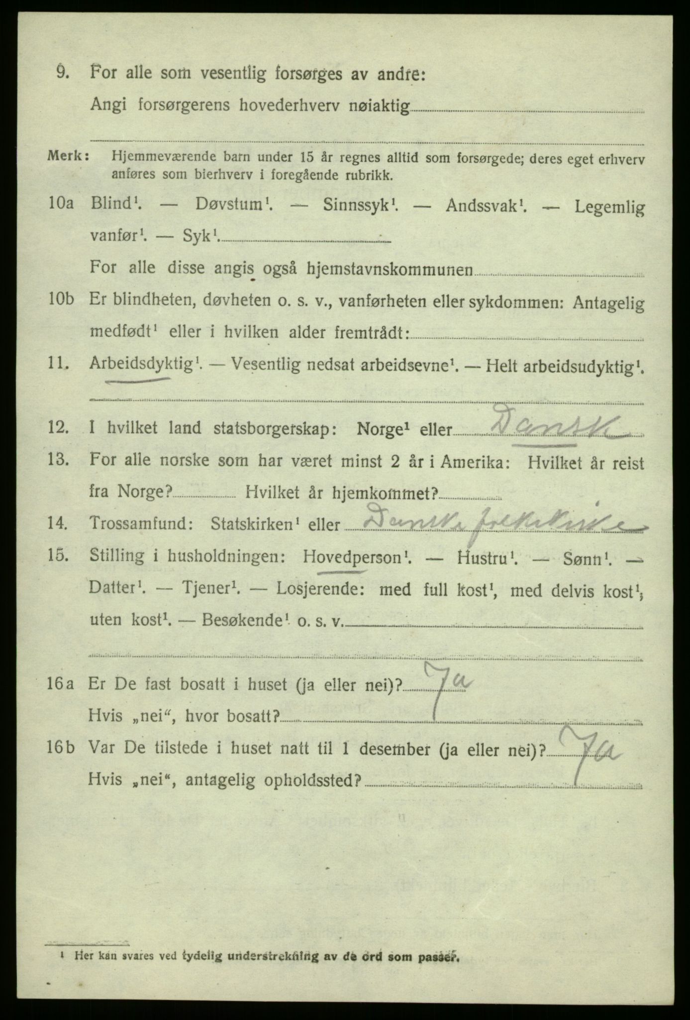 SAB, 1920 census for Fana, 1920, p. 17316