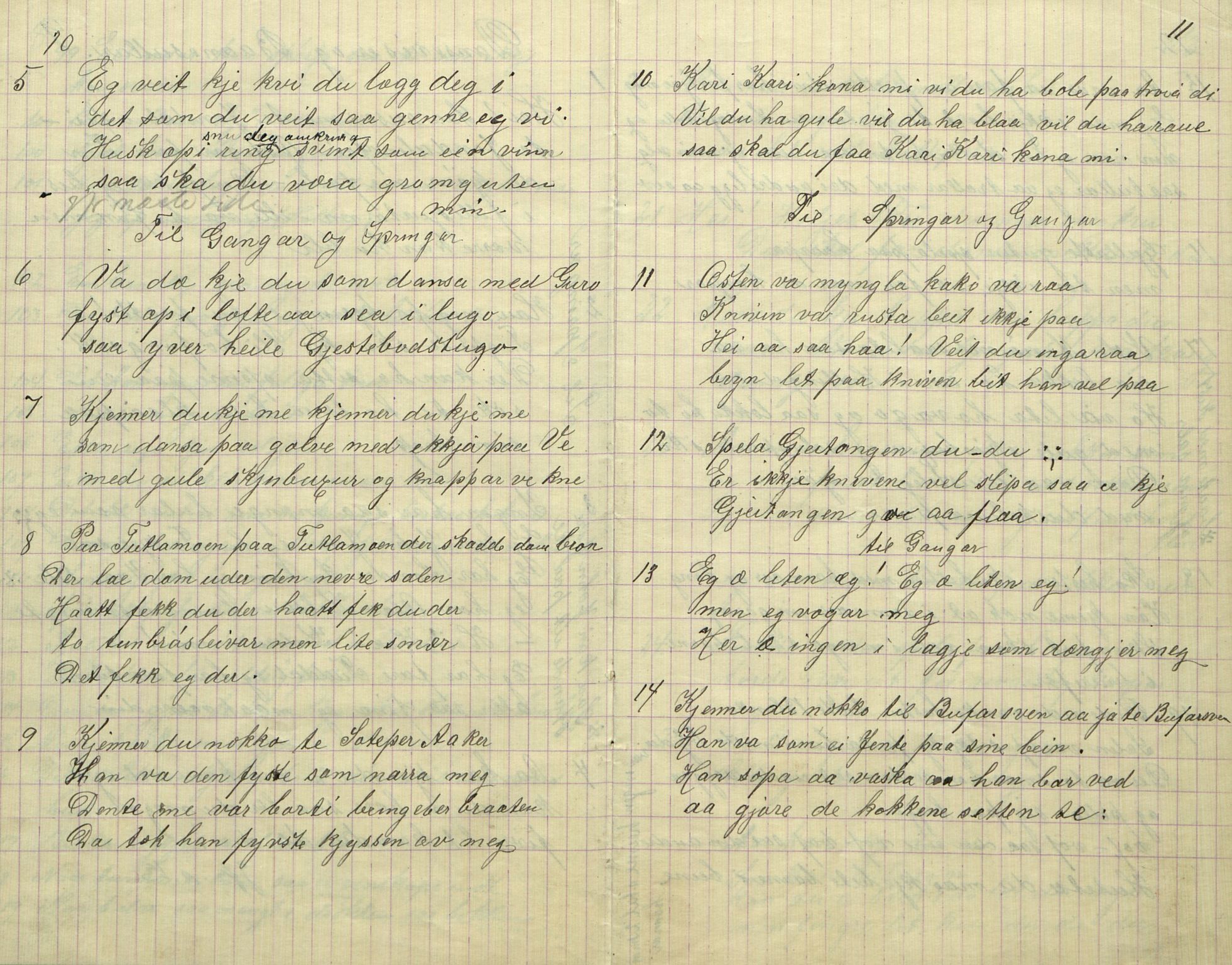 Rikard Berge, TEMU/TGM-A-1003/F/L0017/0022: 551-599 / 572 Brev o.a., 1910-1950, p. 10-11