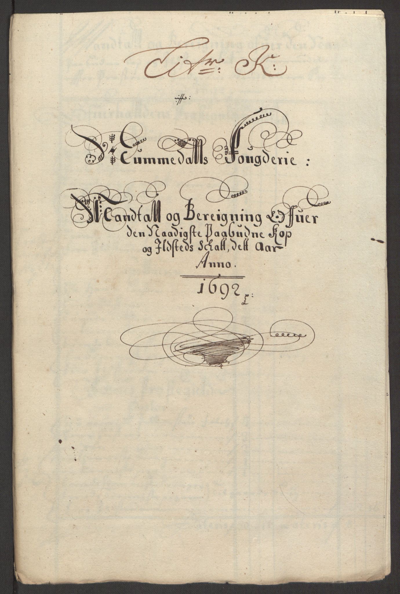 Rentekammeret inntil 1814, Reviderte regnskaper, Fogderegnskap, RA/EA-4092/R64/L4424: Fogderegnskap Namdal, 1692-1695, p. 63