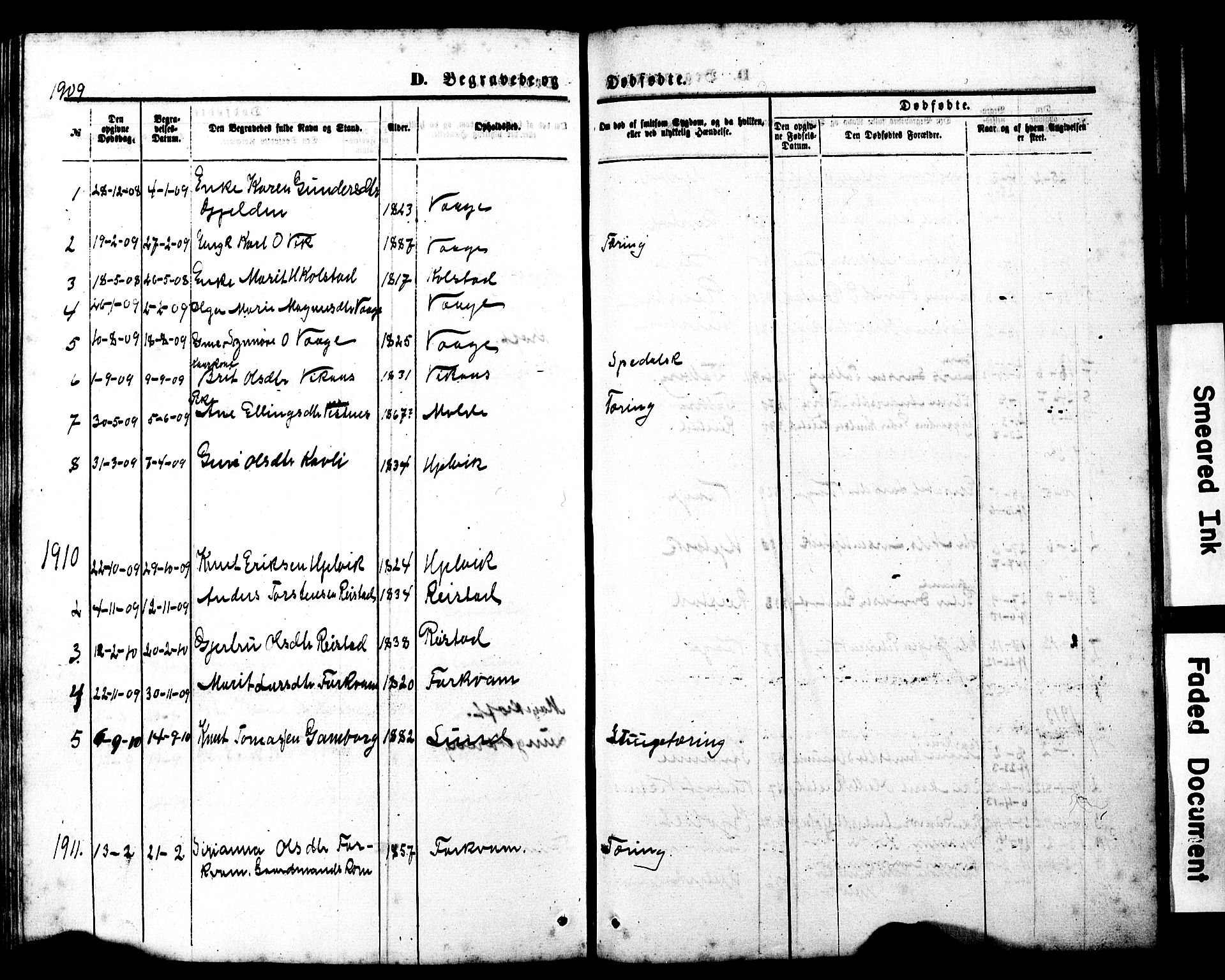 Ministerialprotokoller, klokkerbøker og fødselsregistre - Møre og Romsdal, SAT/A-1454/550/L0618: Parish register (copy) no. 550C01, 1870-1927, p. 257