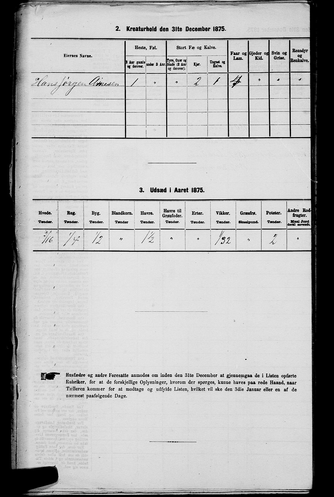 SAKO, 1875 census for 0624P Eiker, 1875, p. 4802