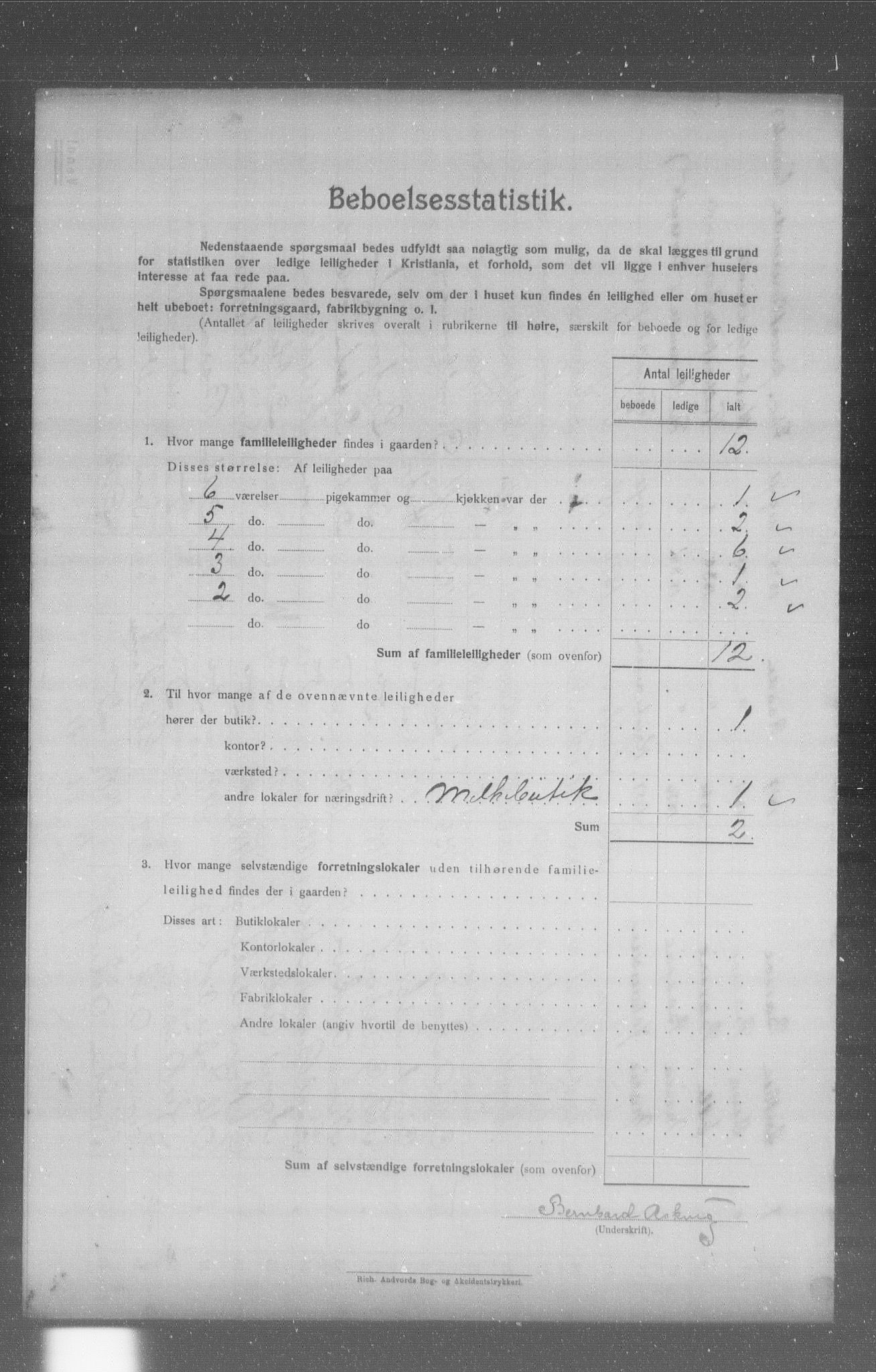 OBA, Municipal Census 1904 for Kristiania, 1904, p. 5659