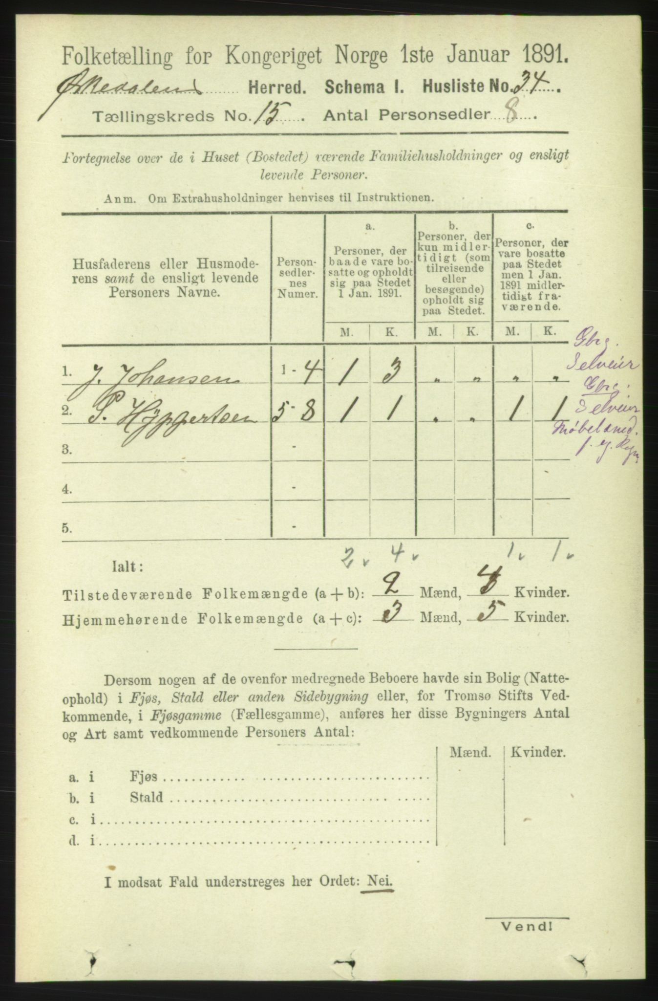 RA, 1891 census for 1638 Orkdal, 1891, p. 6873