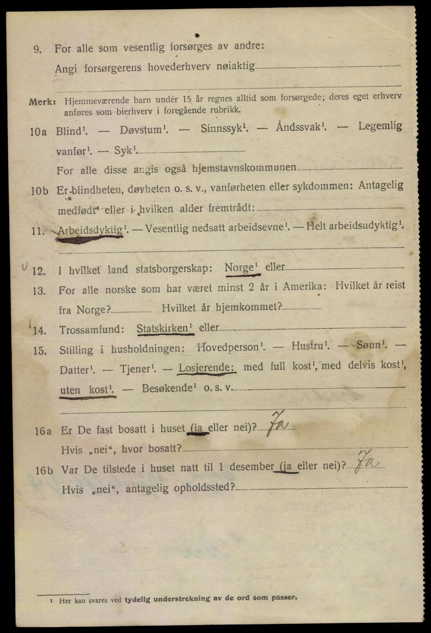 SAO, 1920 census for Kristiania, 1920, p. 365806