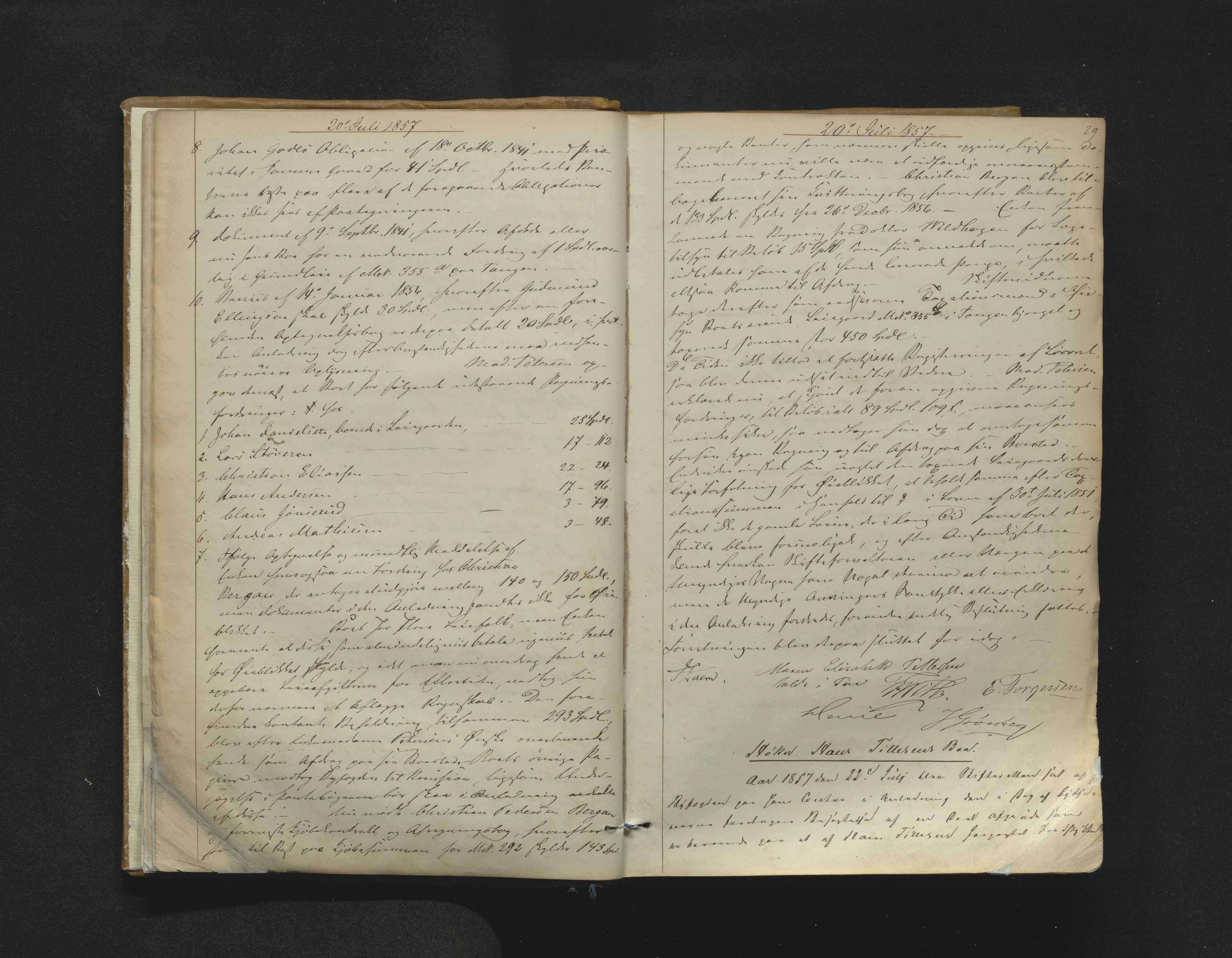 Drammen byfogd, AV/SAKO-A-222/H/Hb/Hbb/L0001: Registreringsprotokoll., 1857-1867