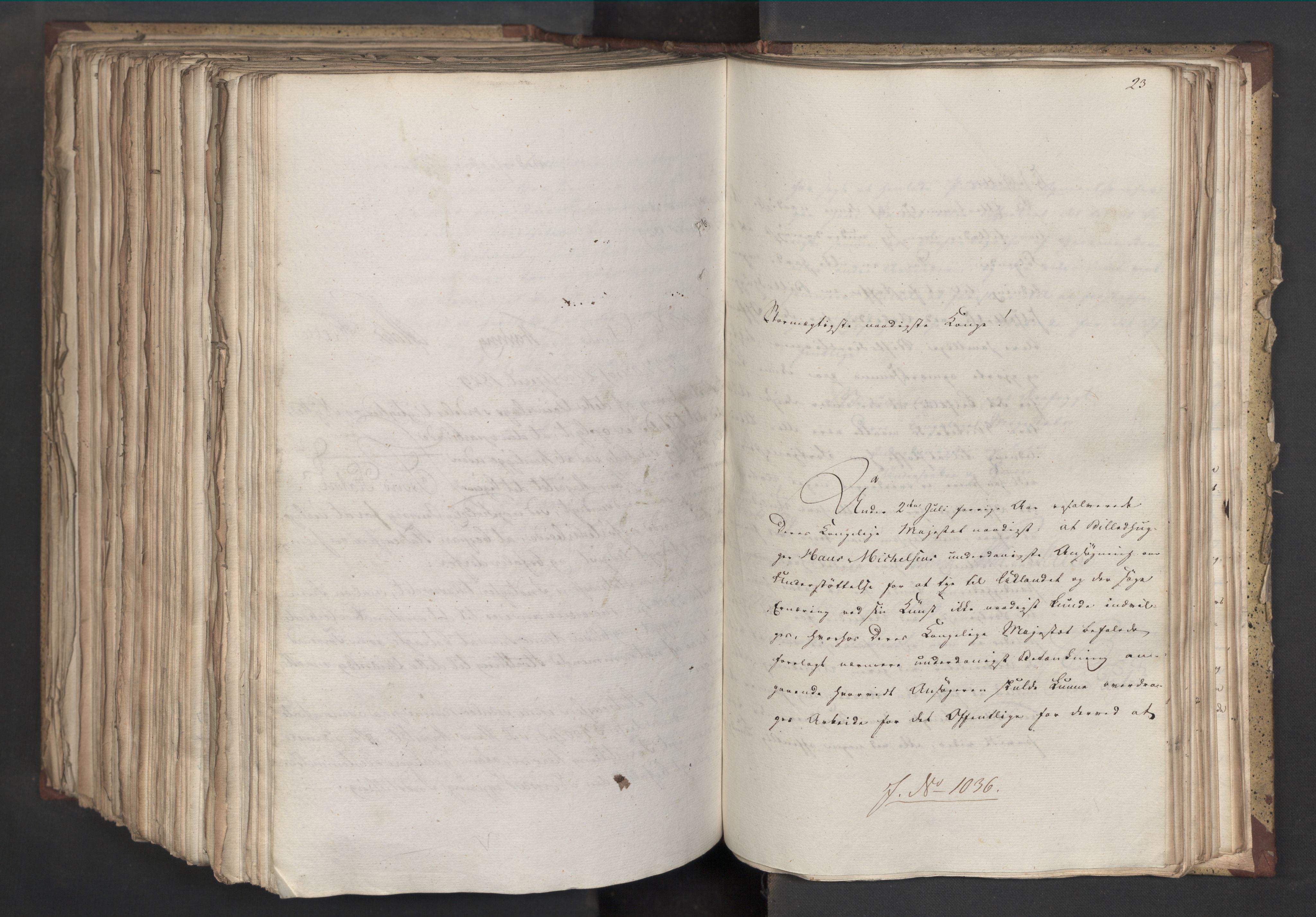 Statsrådsavdelingen i Stockholm, AV/RA-S-1003/D/Da/L0058: Regjeringsinnstillinger nr. 808-1073, 1829, p. 681