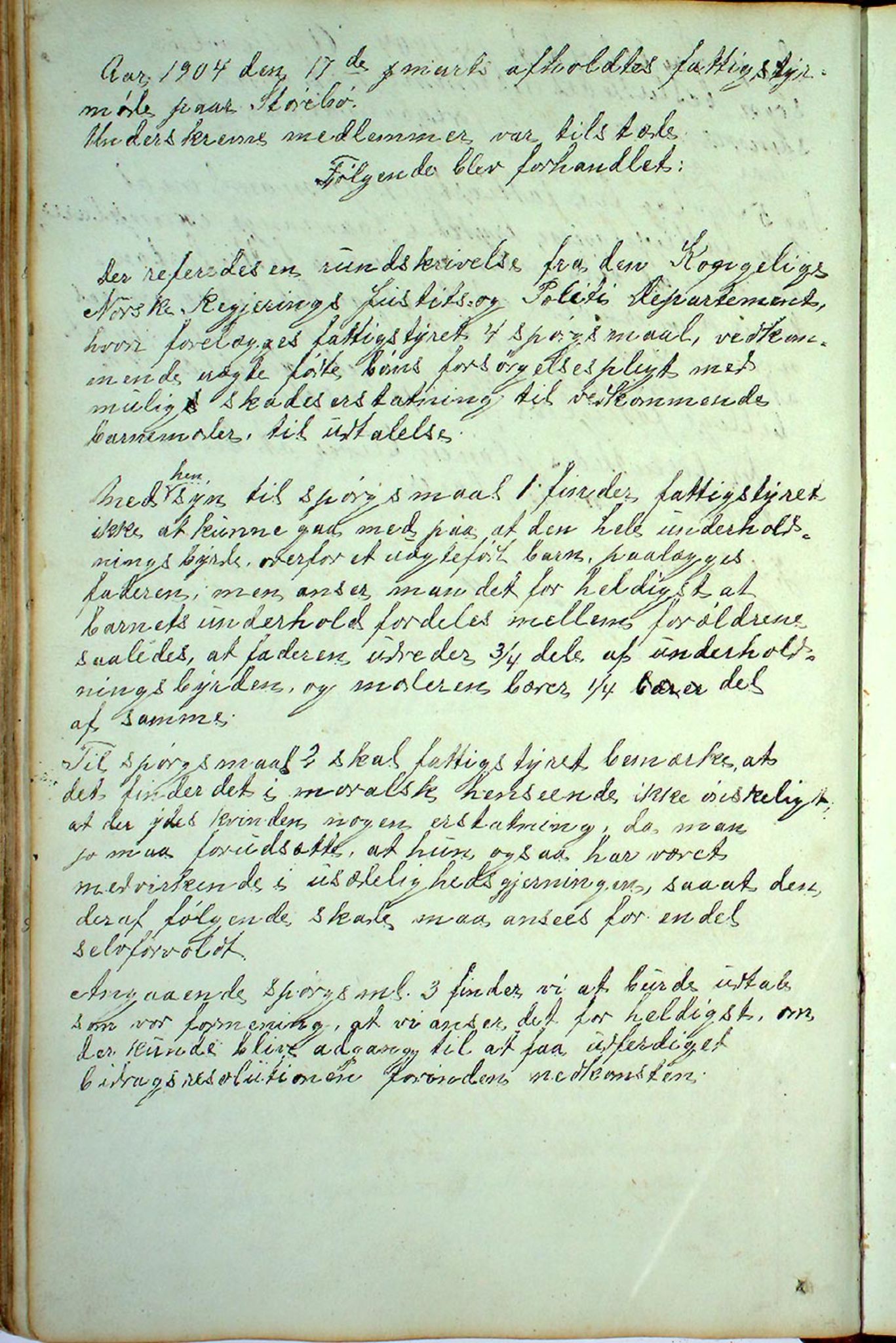 Austevoll kommune. Fattigstyret, IKAH/1244-311/A/Aa/L0001a: Møtebok for Austevoll sokn fattigkommisjon , 1846-1922, p. 146b