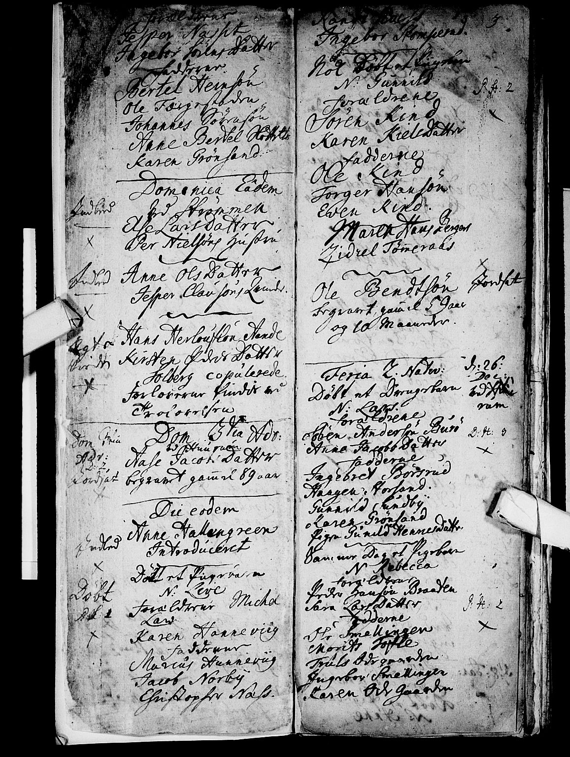 Hurum kirkebøker, SAKO/A-229/F/Fa/L0005: Parish register (official) no. 5, 1735-1739, p. 2-3