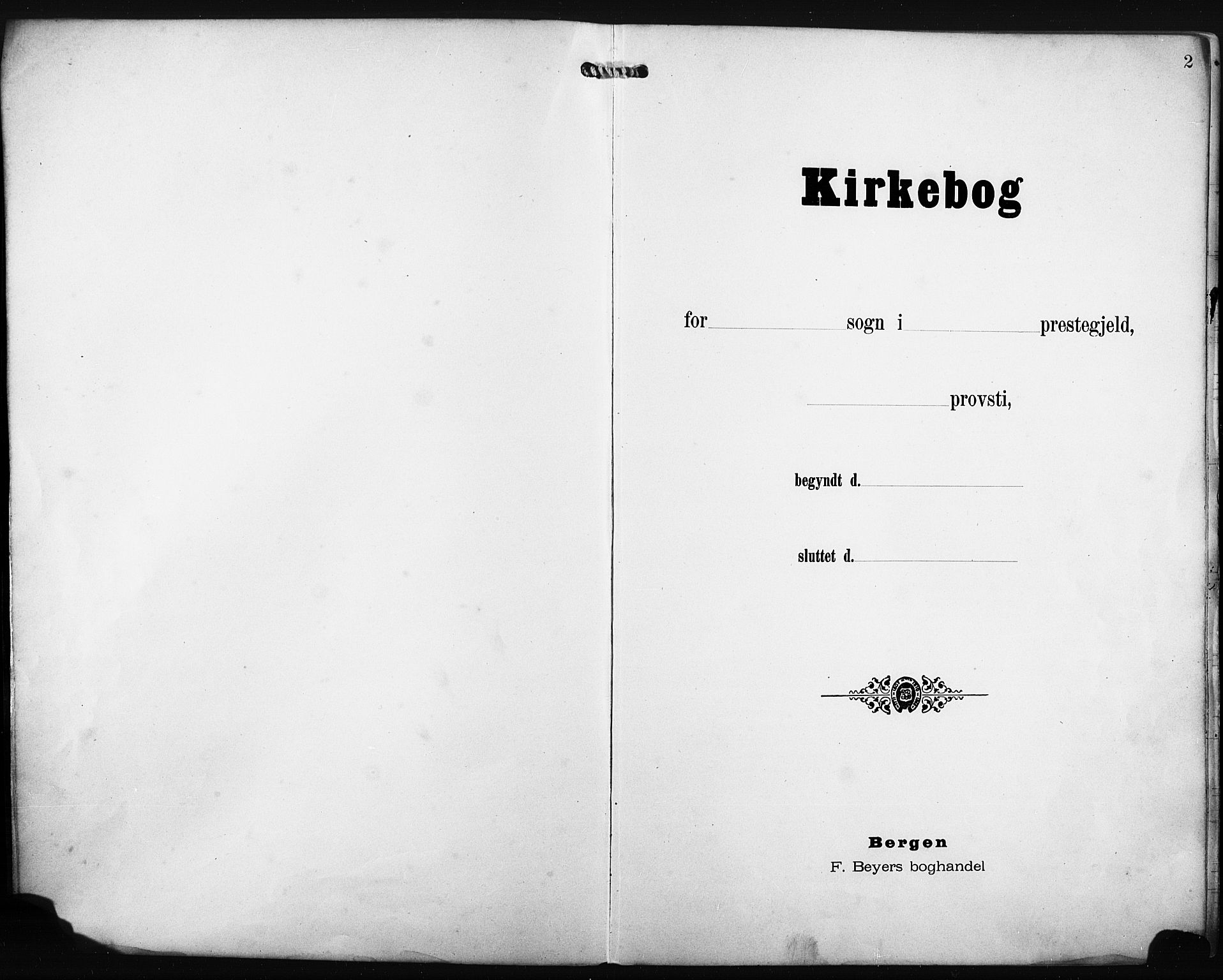 Nedre Eiker kirkebøker, AV/SAKO-A-612/F/Fa/L0006: Parish register (official) no. 6, 1906-1912, p. 2