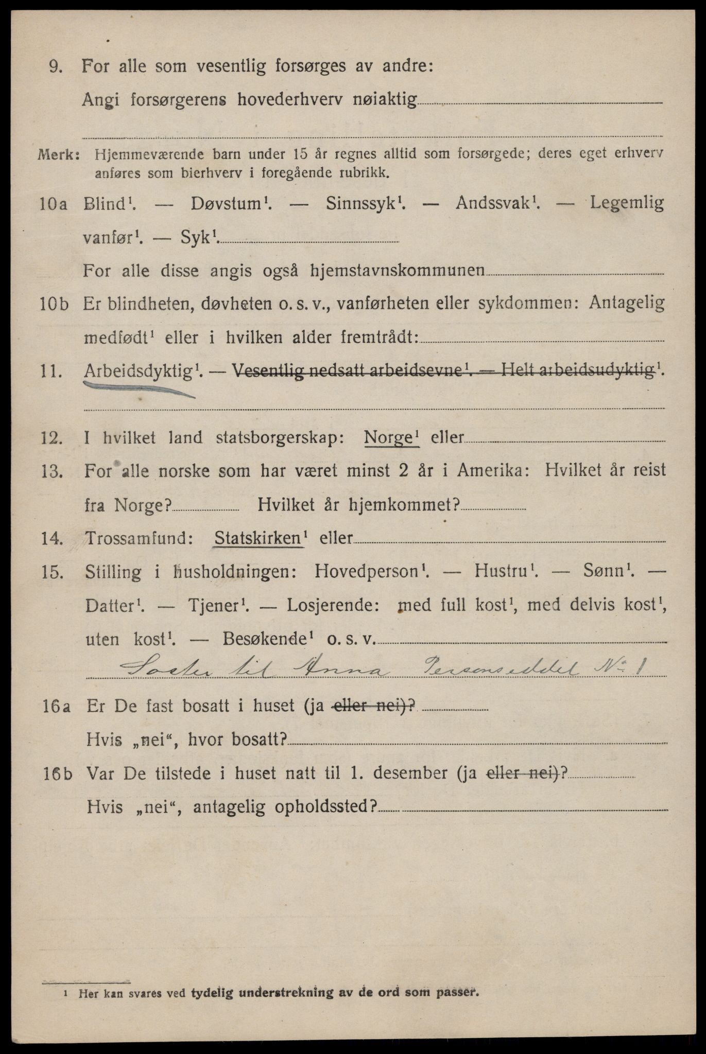 SAST, 1920 census for Hetland, 1920, p. 15750